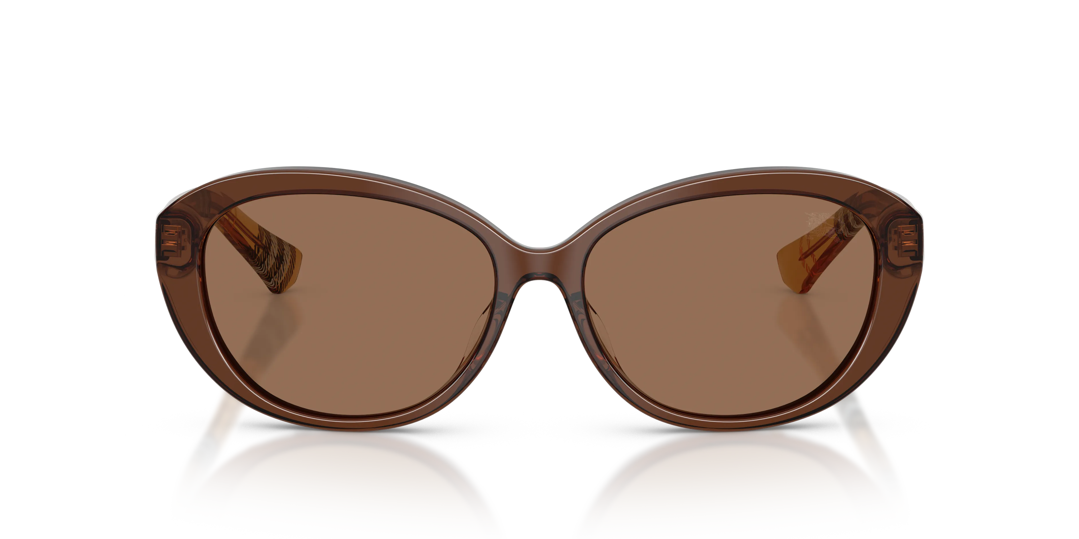Burberry BE4507D 424373 Occhiali da sole Acetato Marrone Marrone Pillow Normale - immagine 3