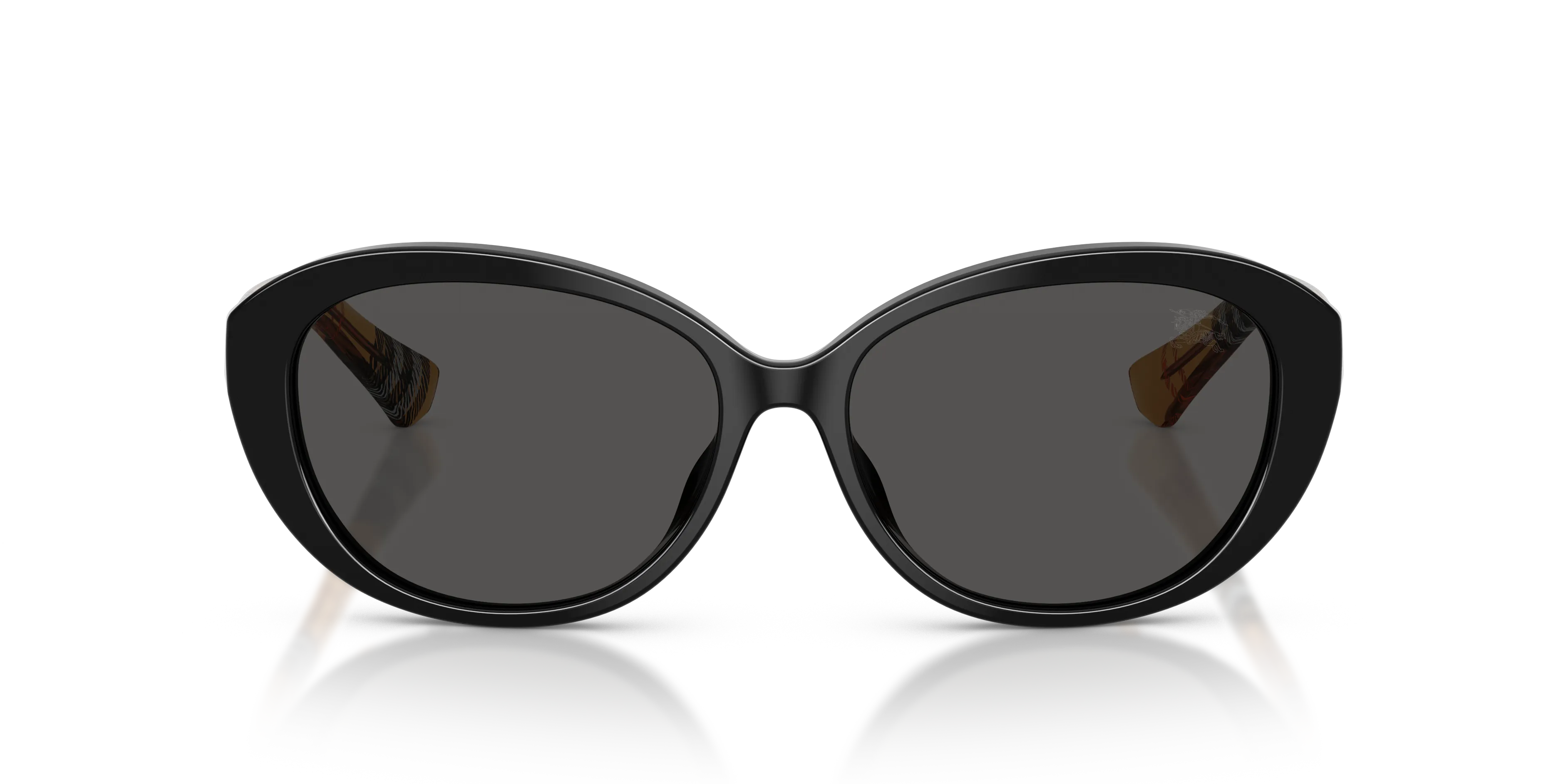 Burberry BE4507D 416187 Occhiali da sole Acetato Nero Grigio Pillow Normale - immagine 3