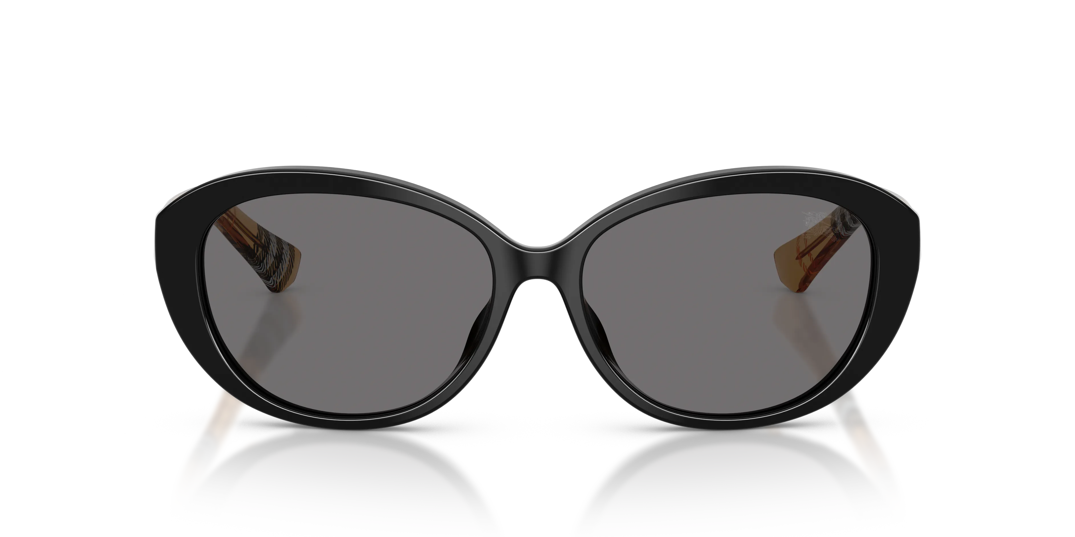Burberry BE4507D 416181 Occhiali da sole Acetato Nero Grigio Pillow Polarizzata - immagine 3