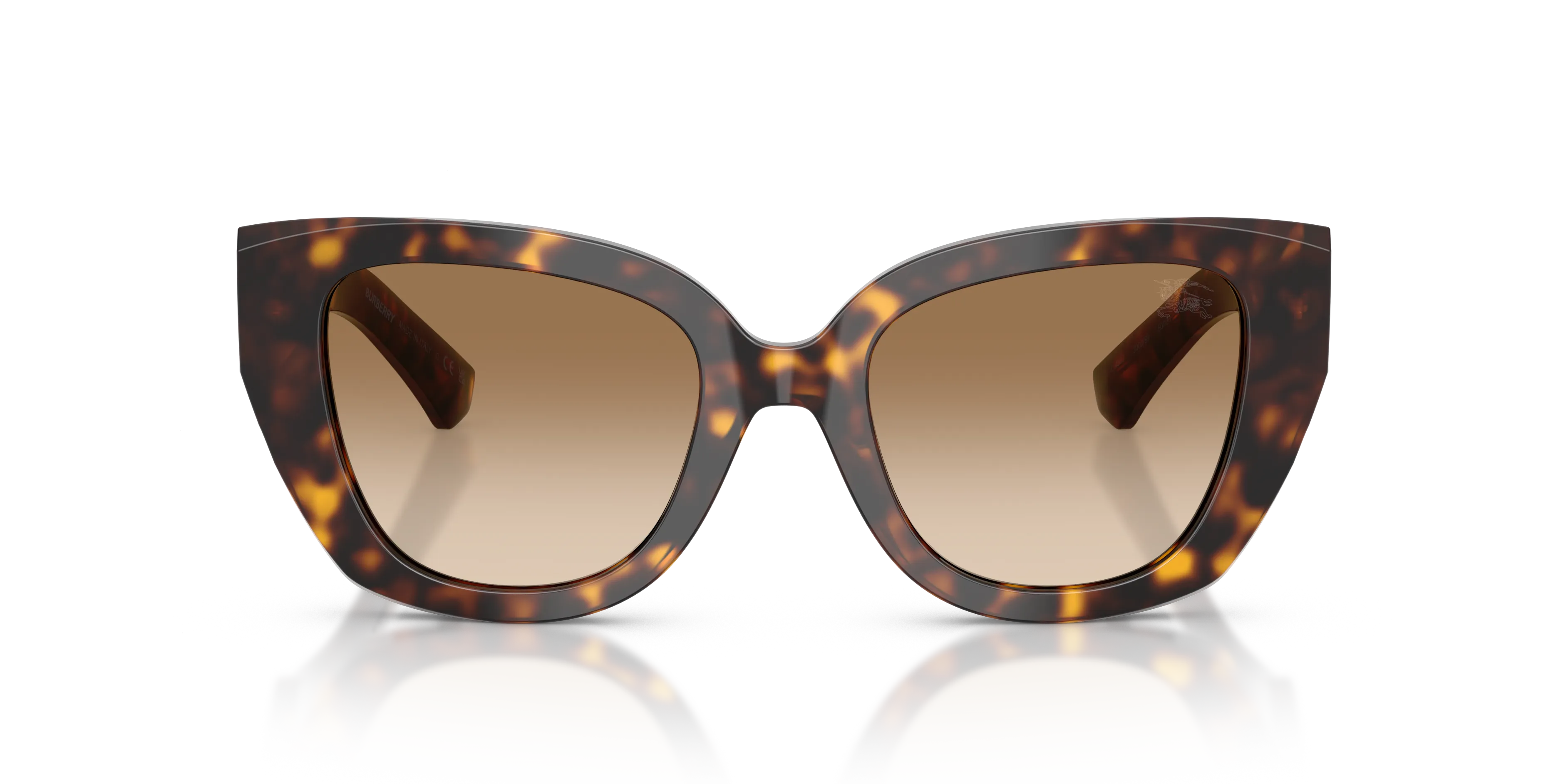 Burberry BE4503 300289 Occhiali da sole Acetato Marrone Marrone Cat Eye Normale Sfumato - immagine 3