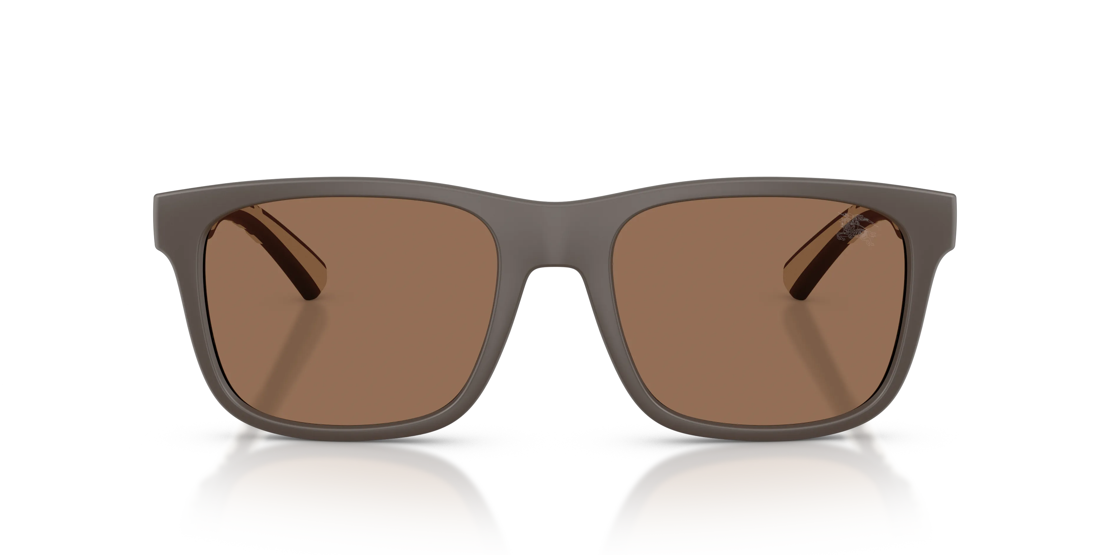 Burberry BE4499U 423473 Occhiali da sole Iniettato Marrone Marrone Squadrata Normale - immagine 3