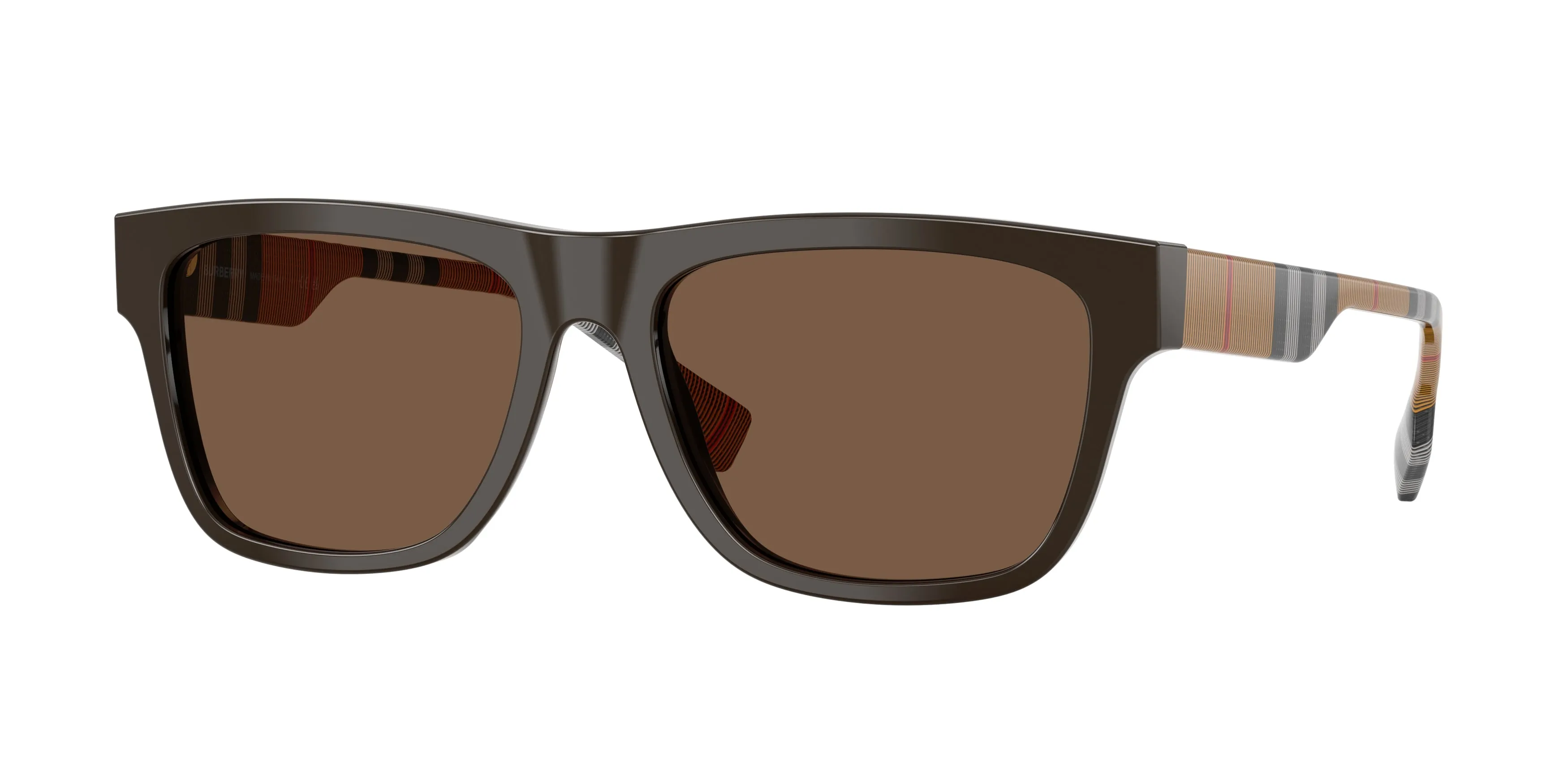Burberry BE4293 425273 Occhiali da sole Acetato Marrone Marrone Squadrata Normale - immagine 1