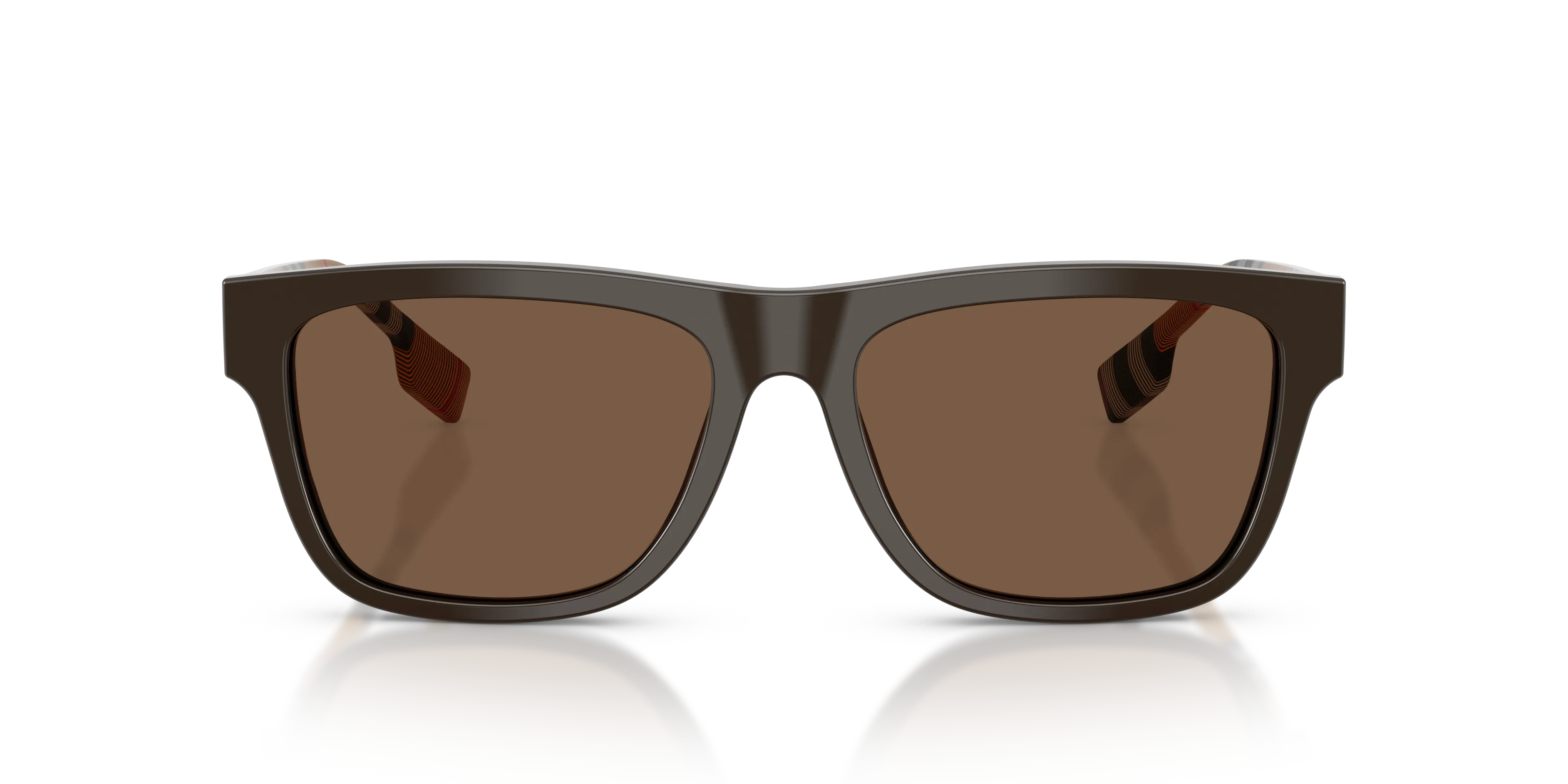 Burberry BE4293 425273 Occhiali da sole Acetato Marrone Marrone Squadrata Normale - immagine 3