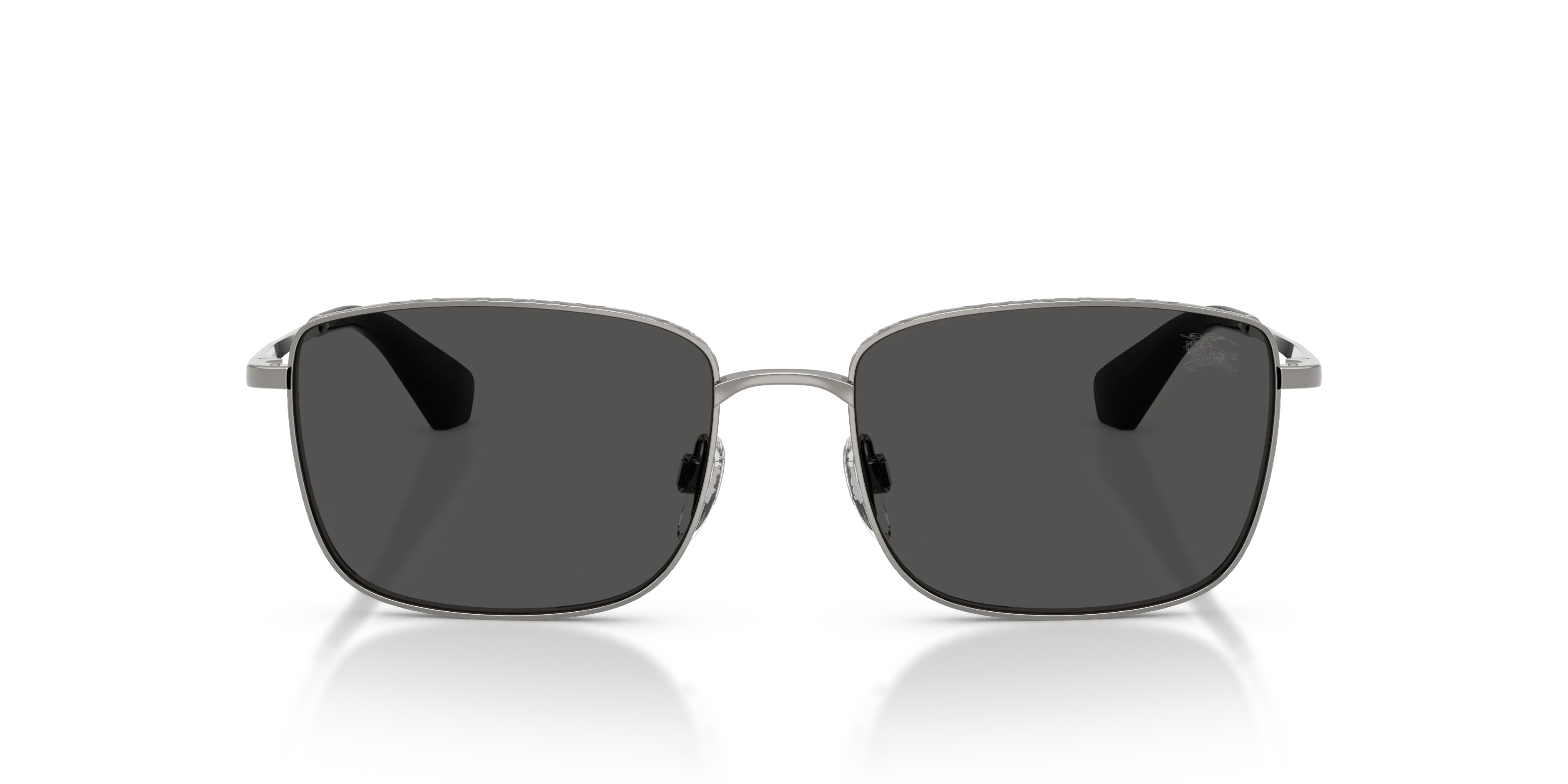 Burberry BE3178 100387 Occhiali da sole Metallo Grigio Grigio Squadrata Normale - immagine 3