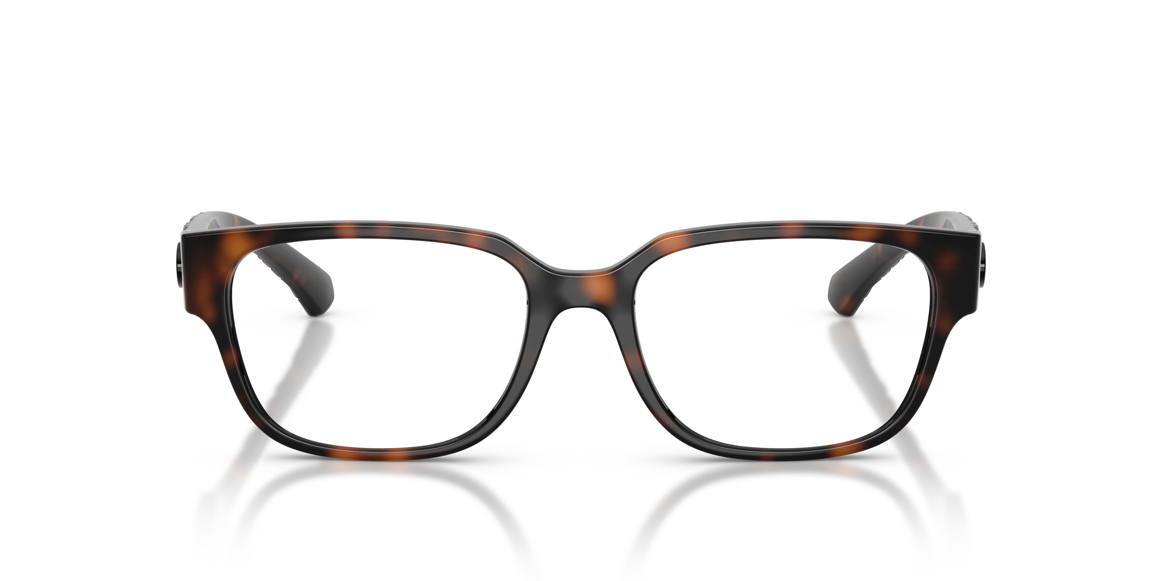 Burberry BE2475D 3002 Montature da vista Iniettato Marrone Trasparente Squadrata Normale - immagine 3