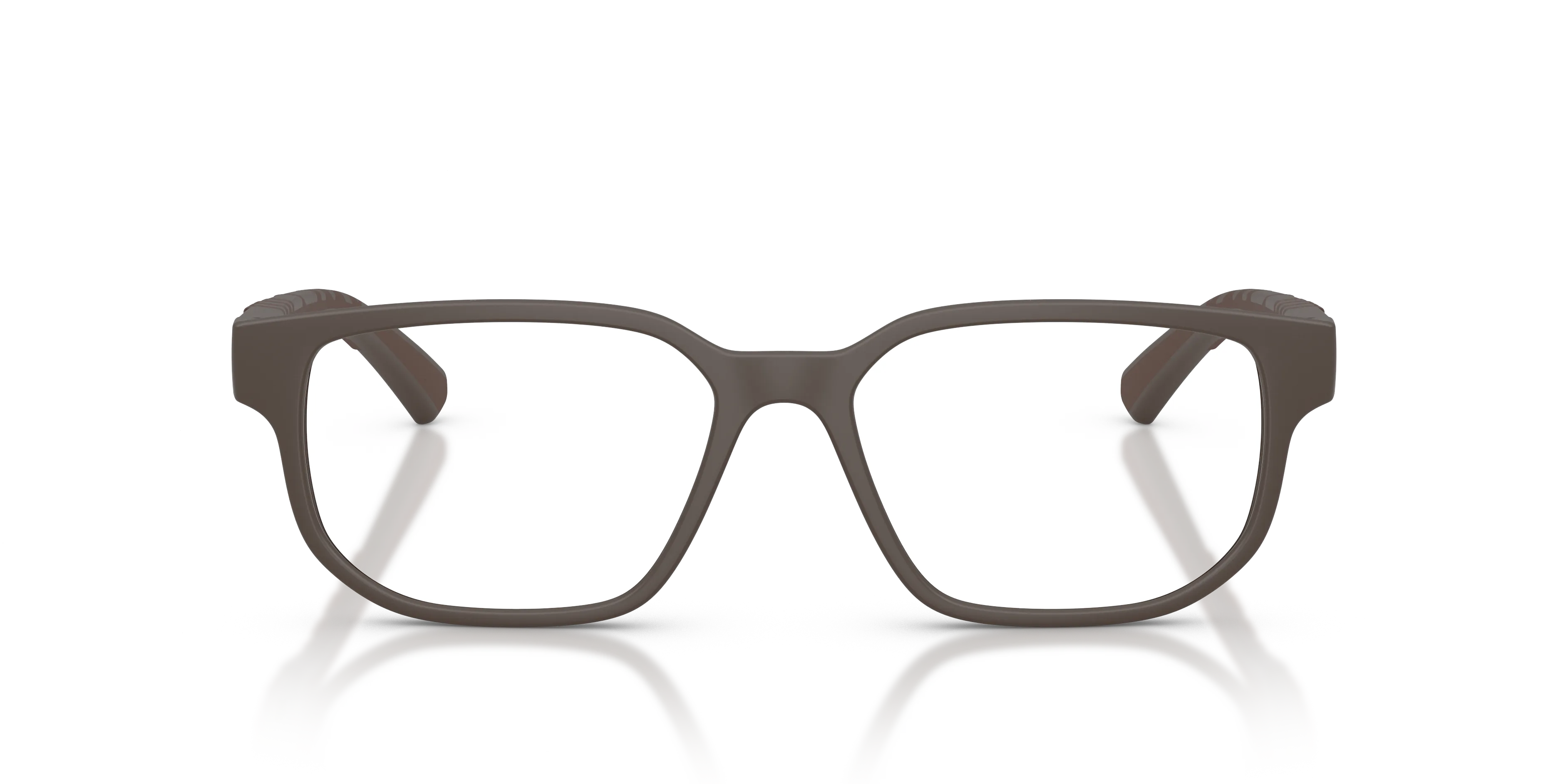 Burberry BE2474D 4234 Montature da vista Iniettato Marrone Trasparente Squadrata Normale - immagine 3