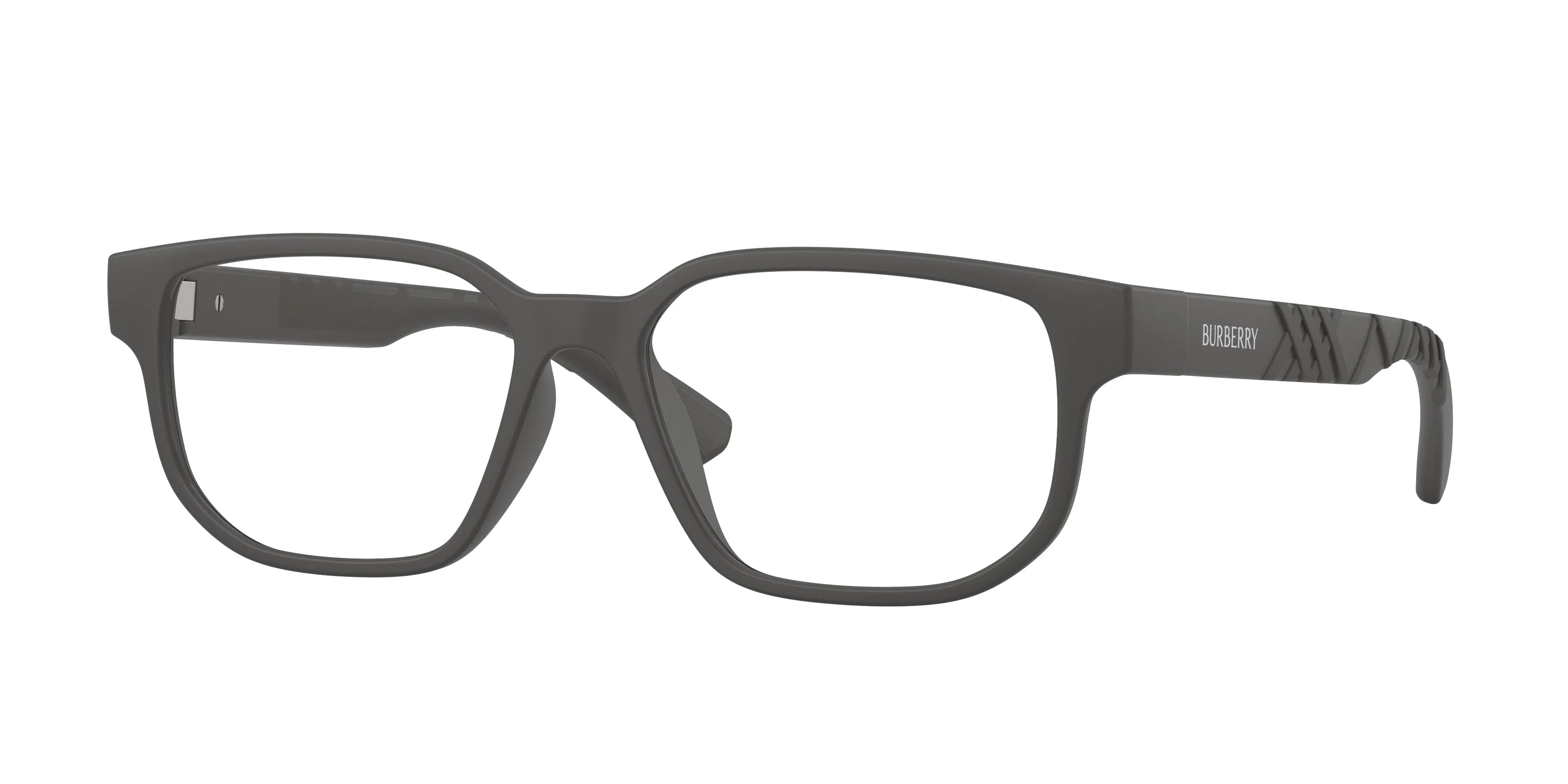 Burberry BE2474D 4233 Montature da vista Iniettato Grigio Trasparente Squadrata Normale - immagine 1