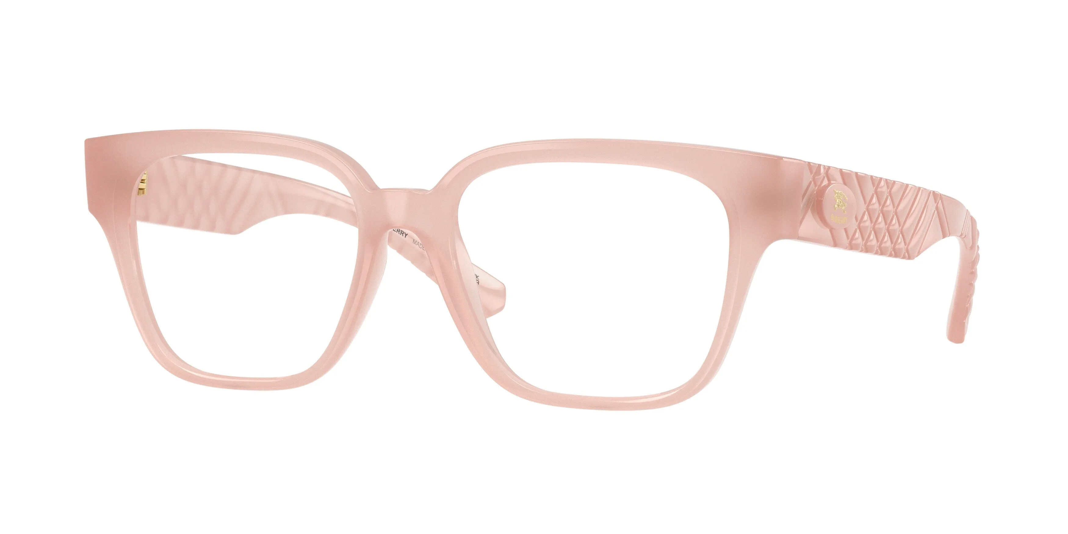 Burberry BE2471U 4267 Montature da vista Iniettato Rosa Trasparente Squadrata Normale - immagine 1