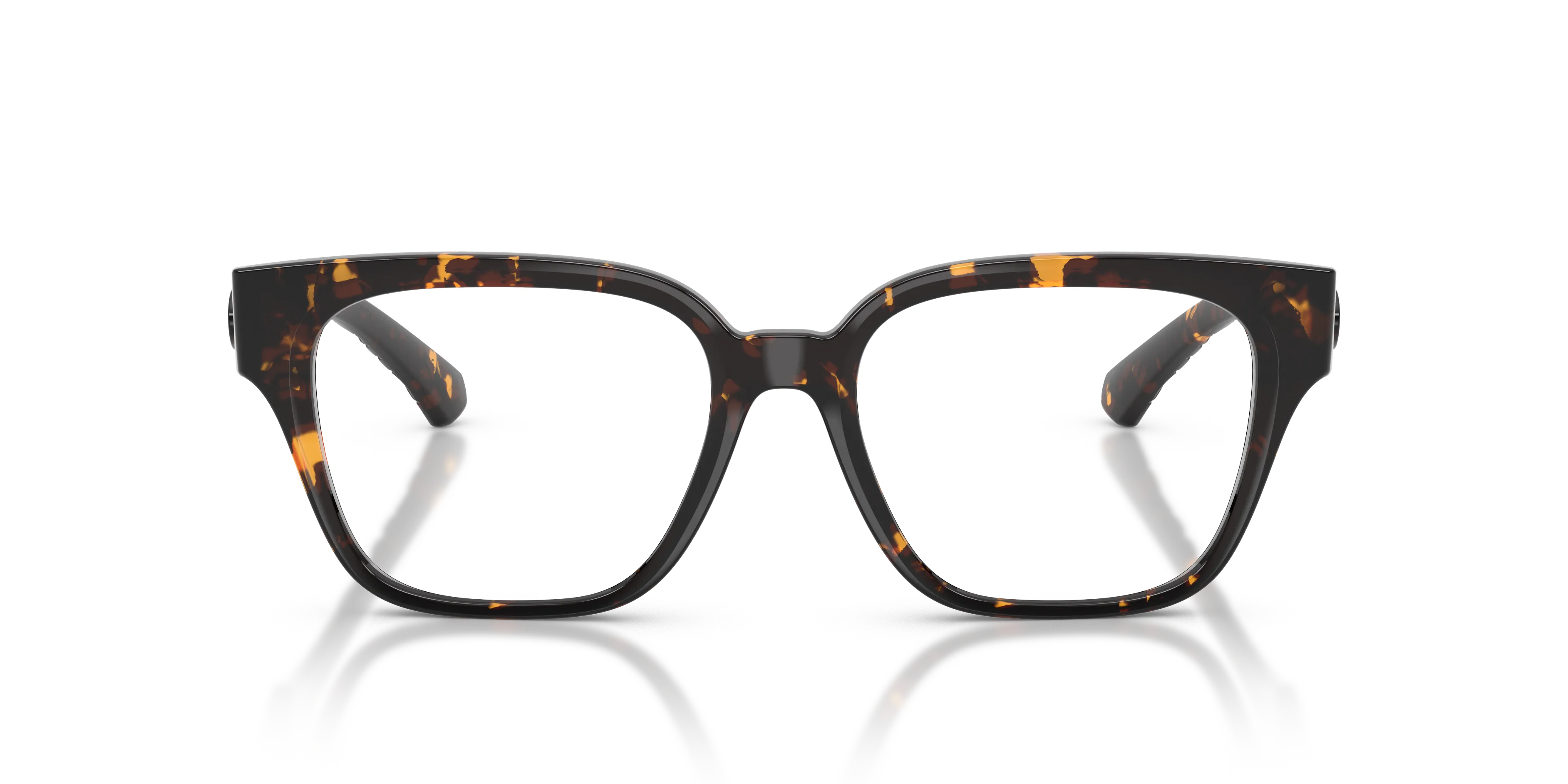 Burberry BE2471U 4106 Montature da vista Iniettato Tartaruga Trasparente Squadrata Normale - immagine 3