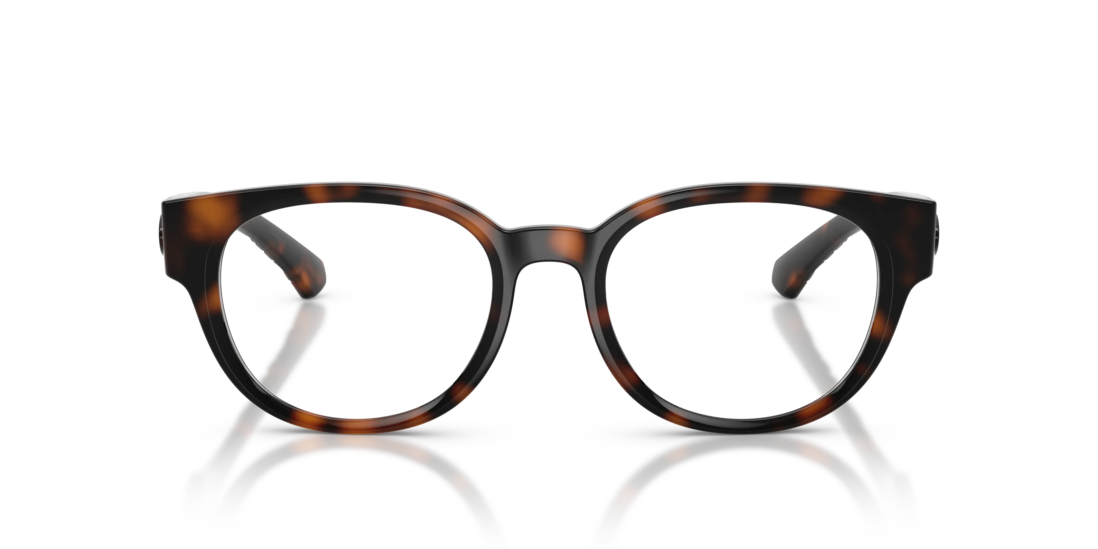 Burberry BE2470U 3002 Montature da vista Iniettato Marrone Trasparente Pantos Normale - immagine 3
