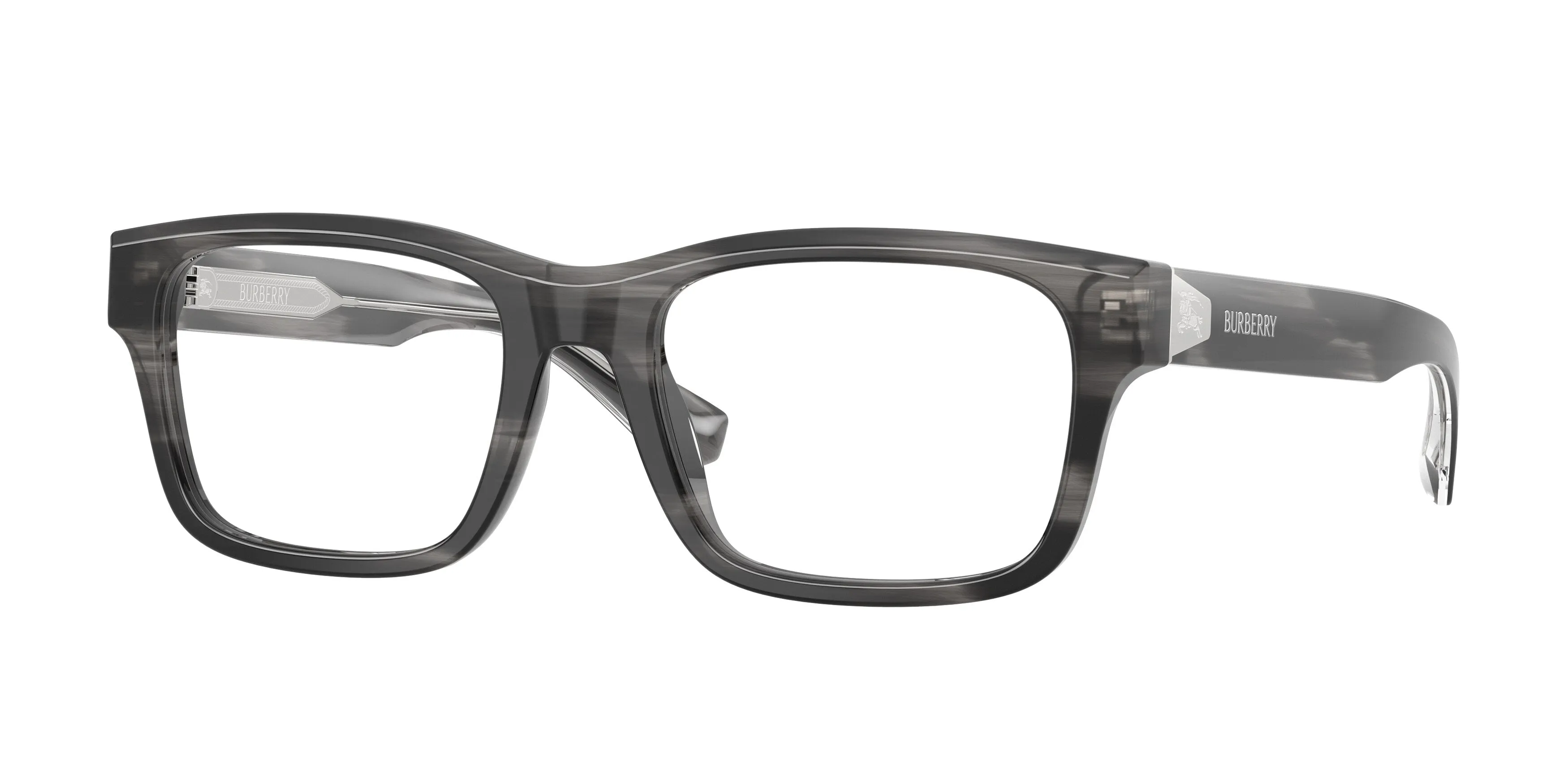 Burberry BE2469 4254 Montature da vista Acetato Verde Trasparente Squadrata Normale - immagine 1