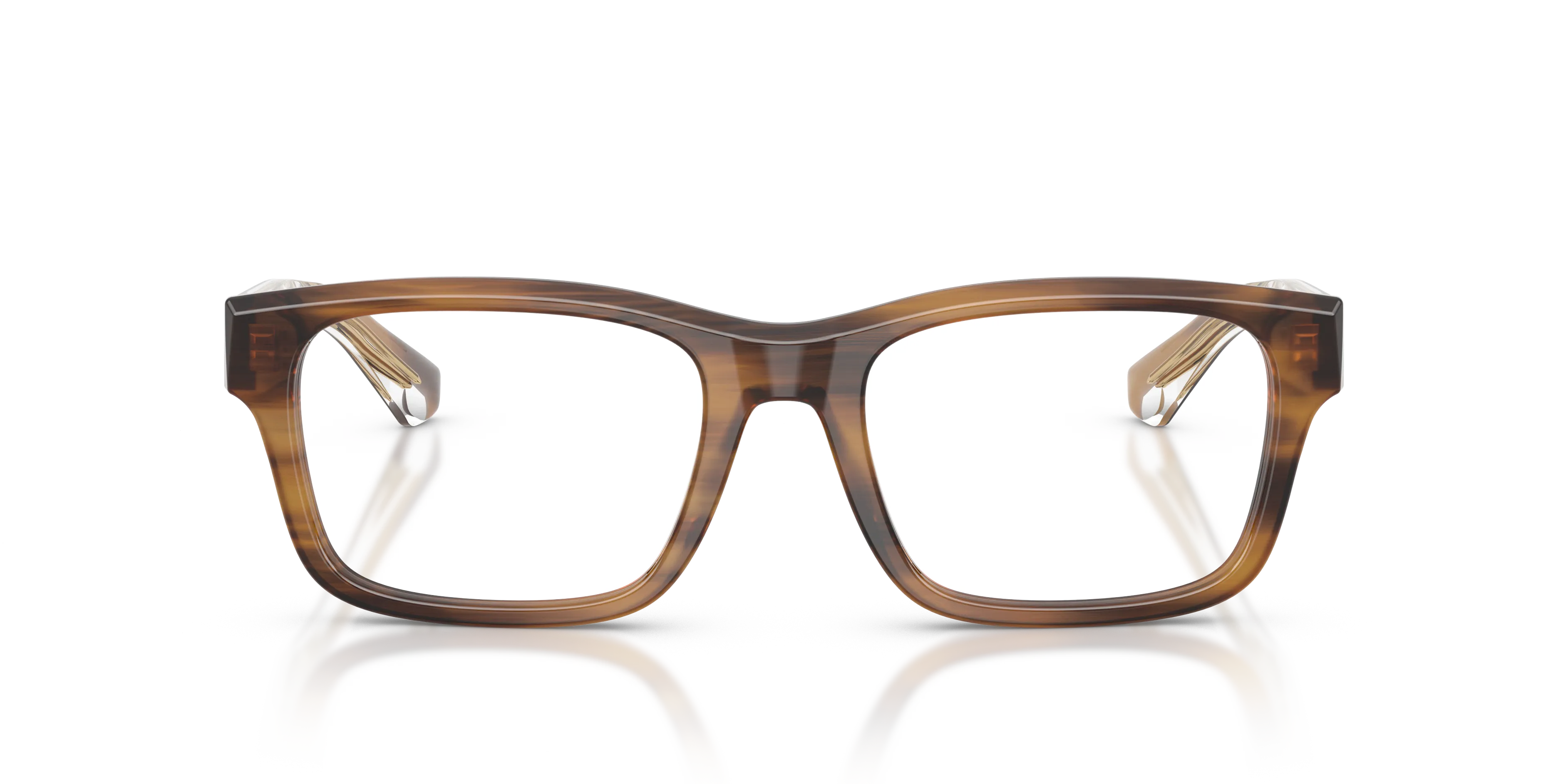 Burberry BE2469 4253 Montature da vista Acetato Tartaruga Trasparente Squadrata Normale - immagine 3