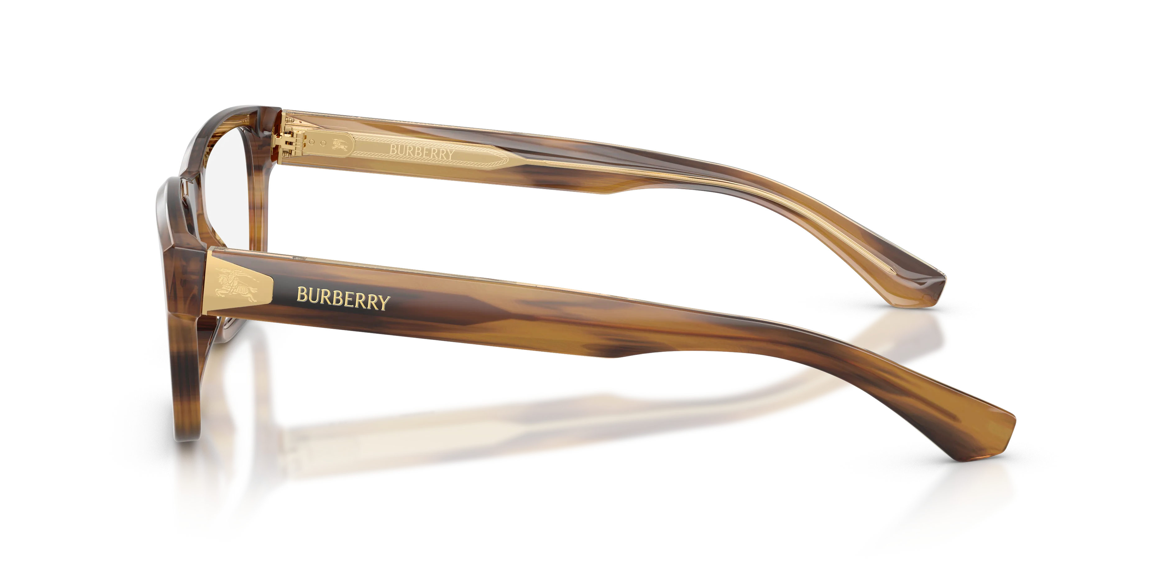 Burberry BE2469 4253 Montature da vista Acetato Tartaruga Trasparente Squadrata Normale - immagine 4