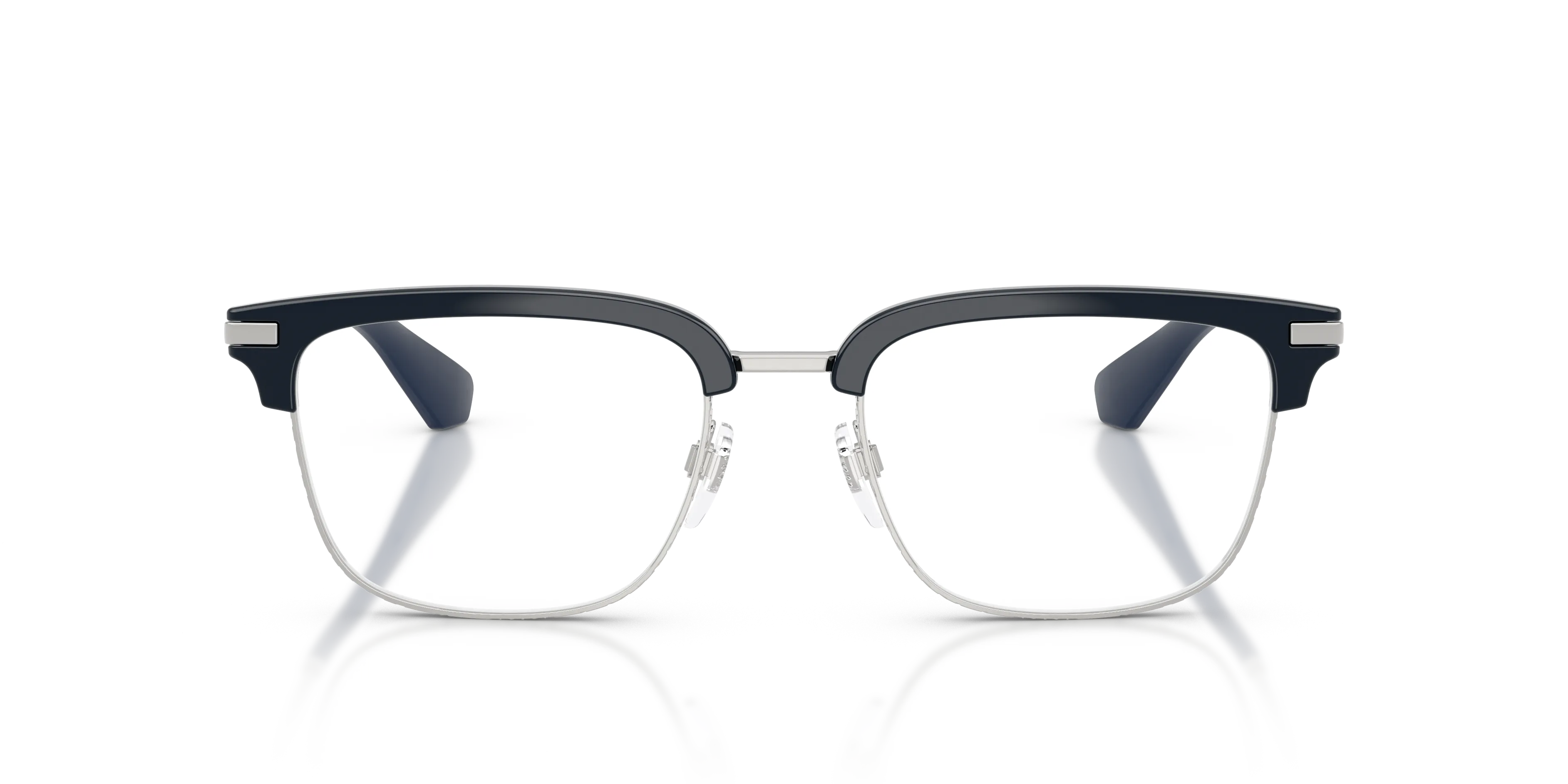 Burberry BE2468 4268 Montature da vista Iniettato Blu Trasparente Squadrata Normale - immagine 3
