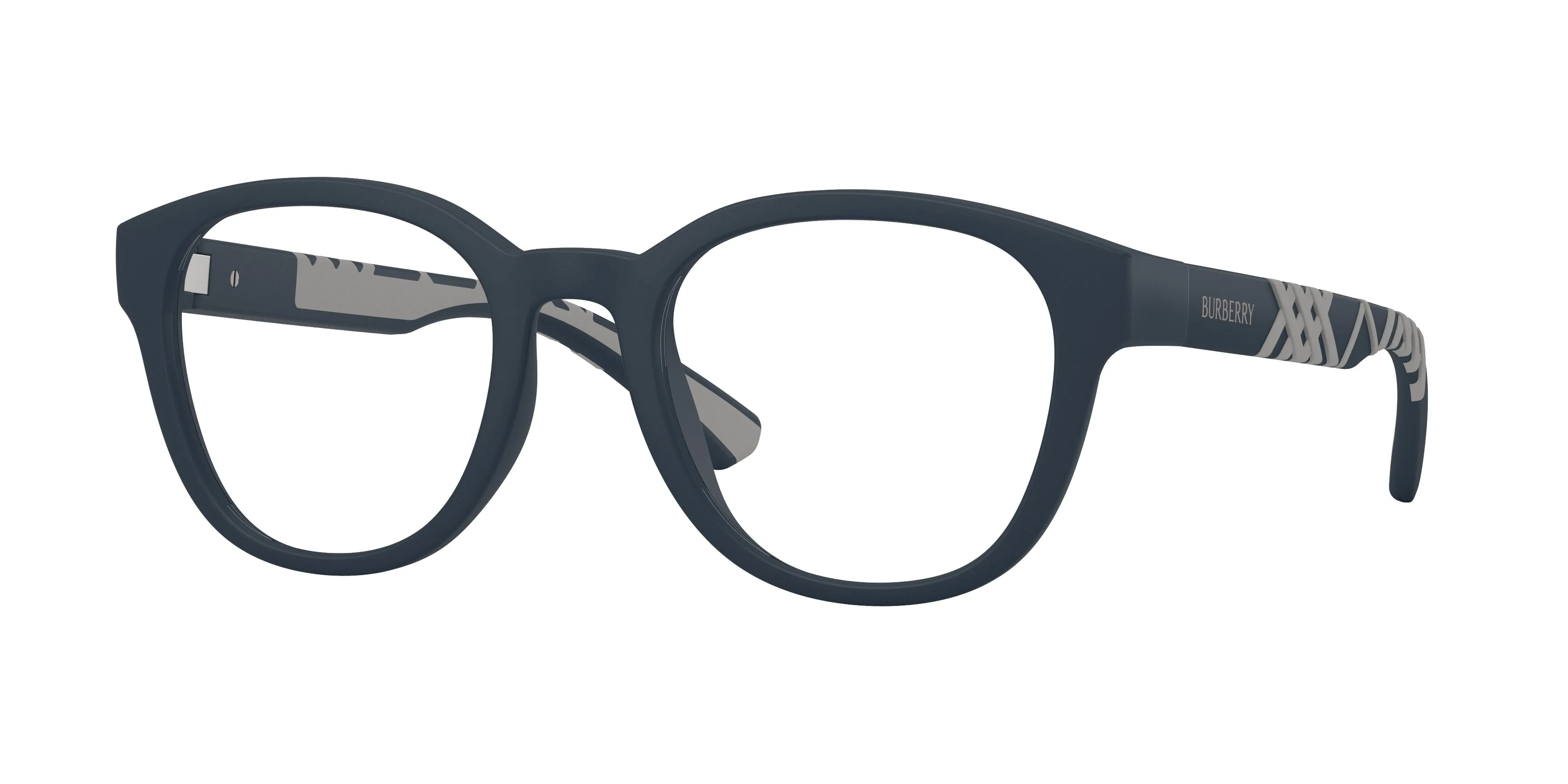 Burberry BE2465U 4261 Montature da vista Iniettato Blu Trasparente Pantos Normale - immagine 1