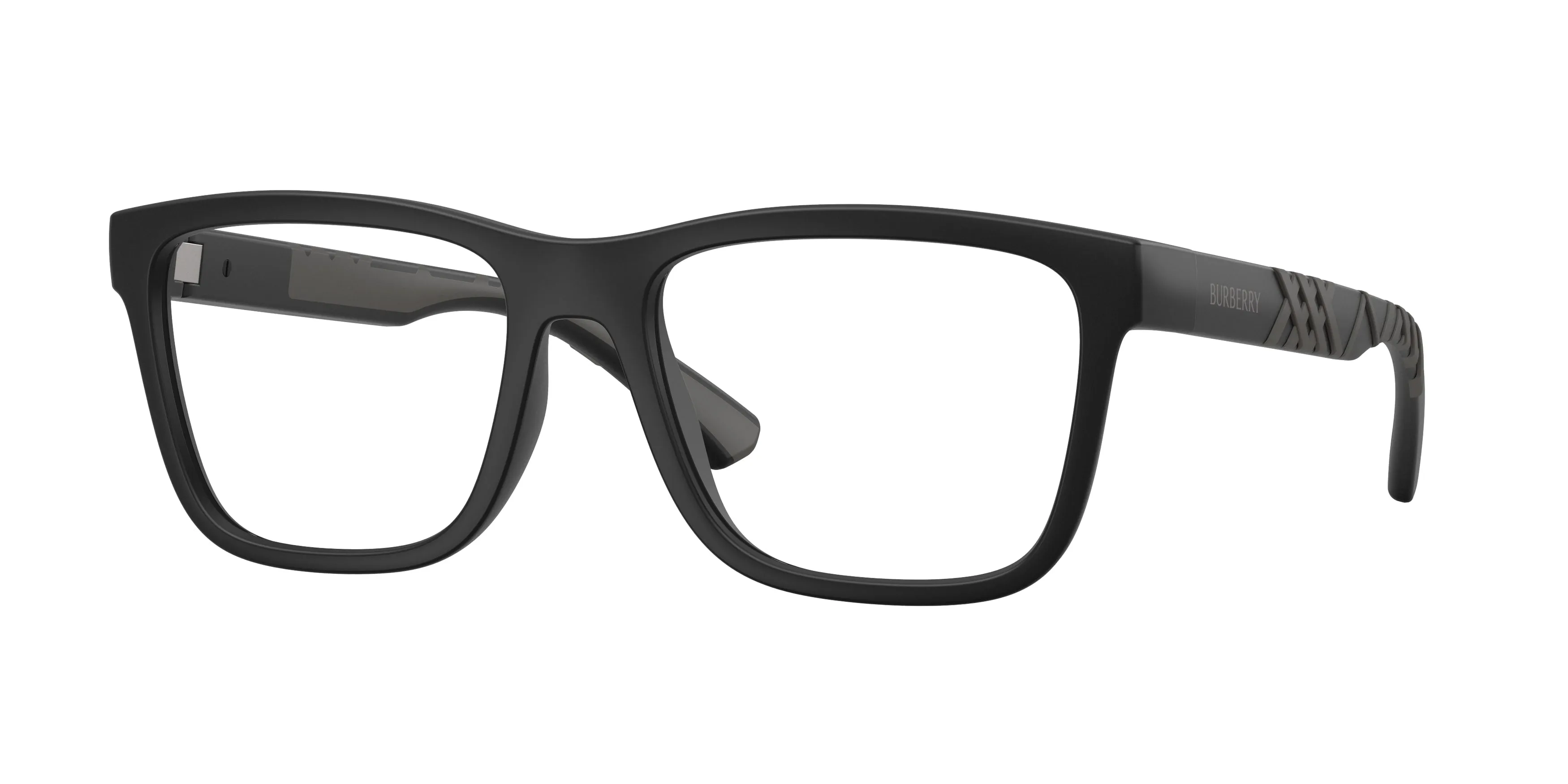 Burberry BE2464U 4260 Montature da vista Iniettato Nero Trasparente Squadrata Normale - immagine 1