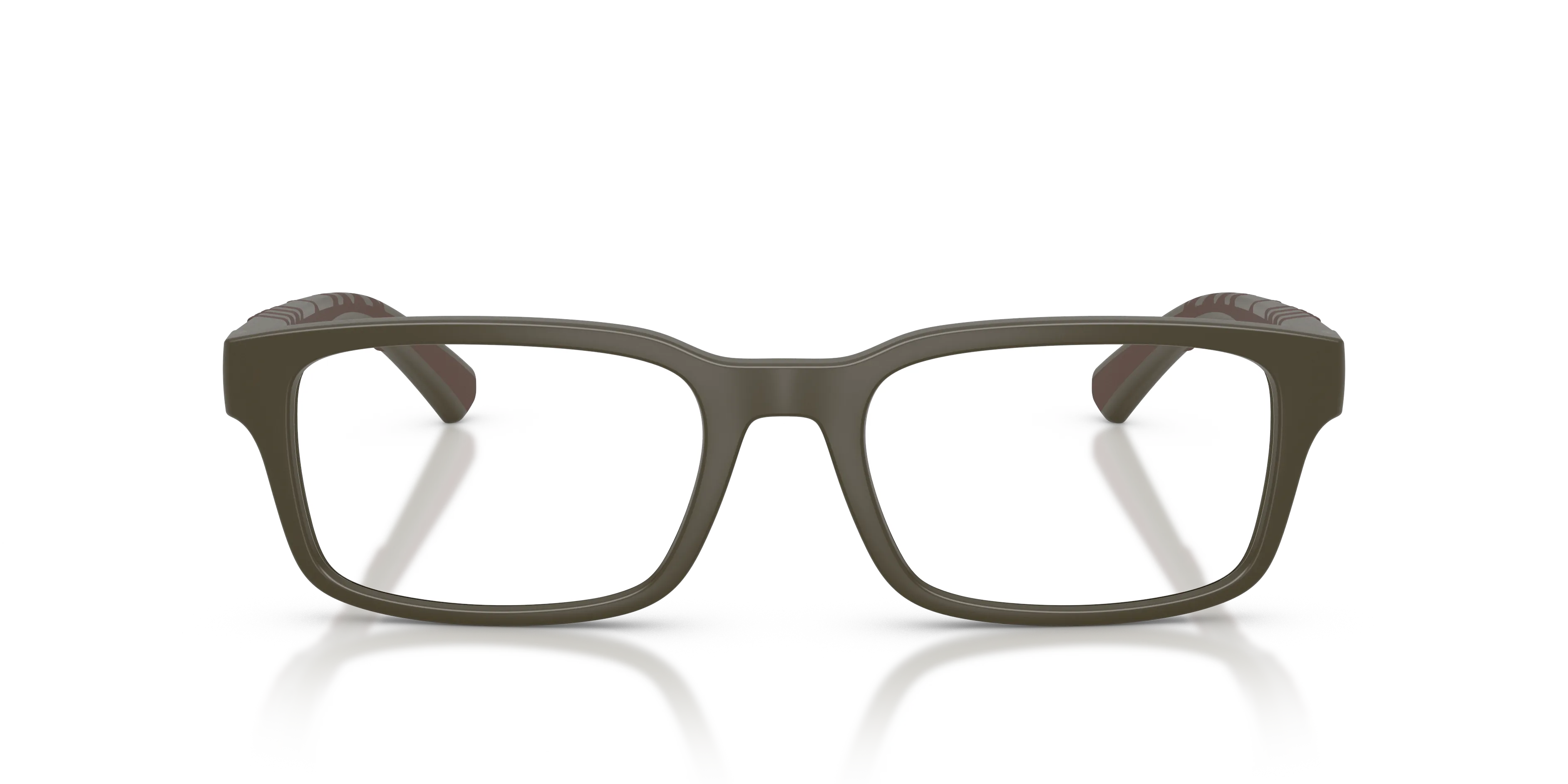 Burberry BE2463U 4263 Montature da vista Iniettato Verde Trasparente Squadrata Normale - immagine 3