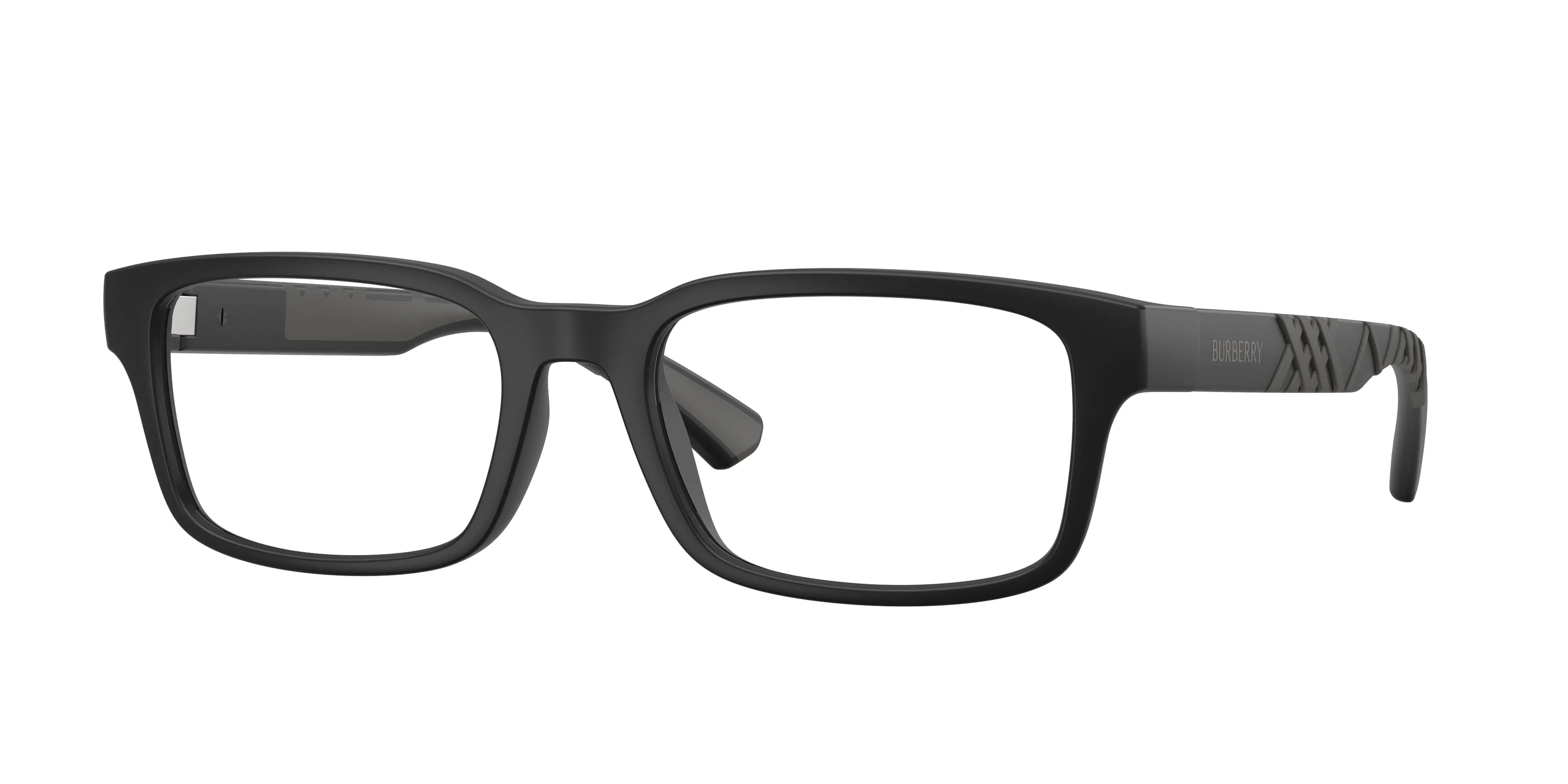 Burberry BE2463U 4260 Montature da vista Iniettato Nero Trasparente Squadrata Normale - immagine 1