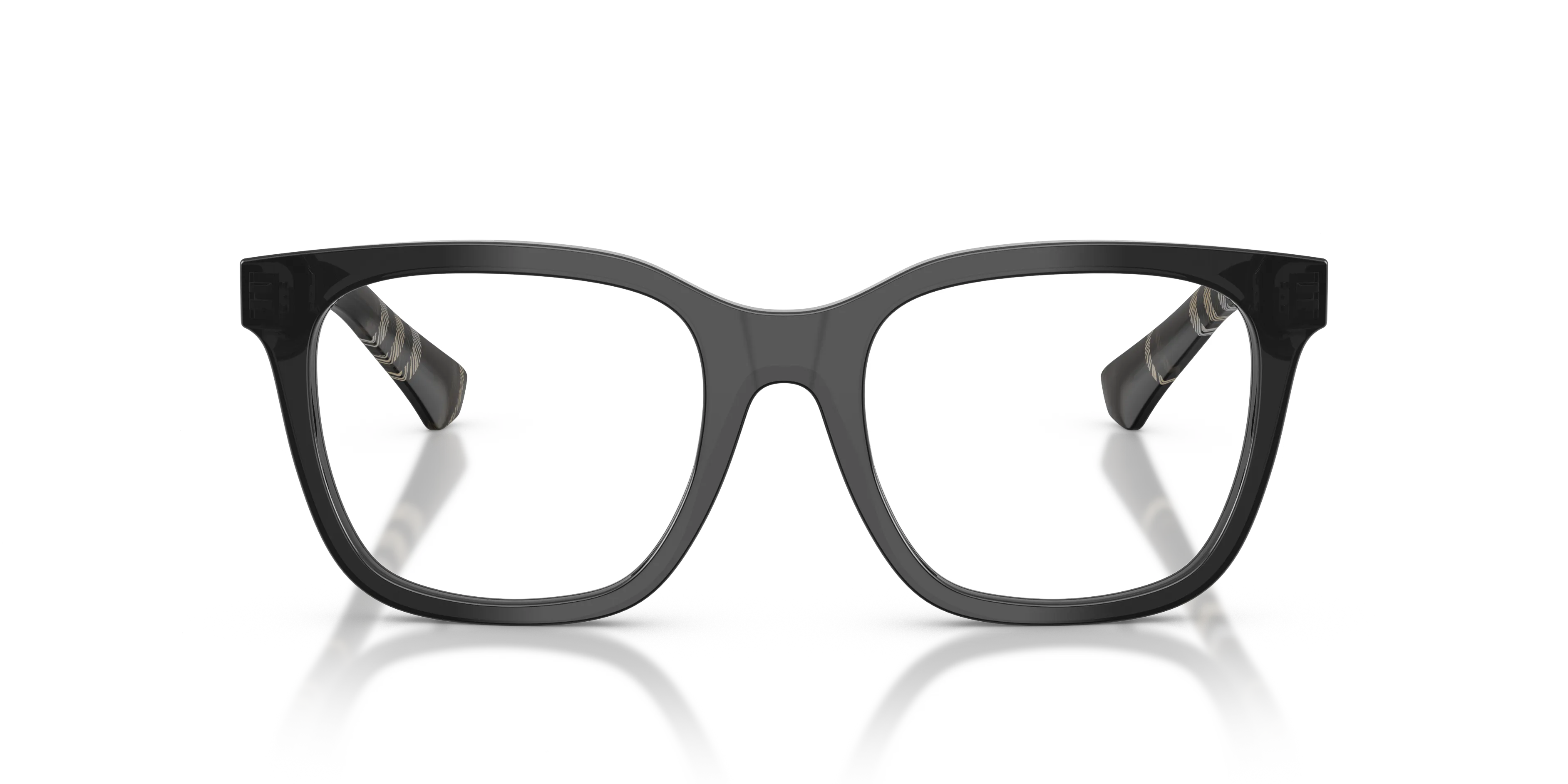 Burberry BE2455 4270 Montature da vista Acetato Grigio Trasparente Squadrata Normale - immagine 3