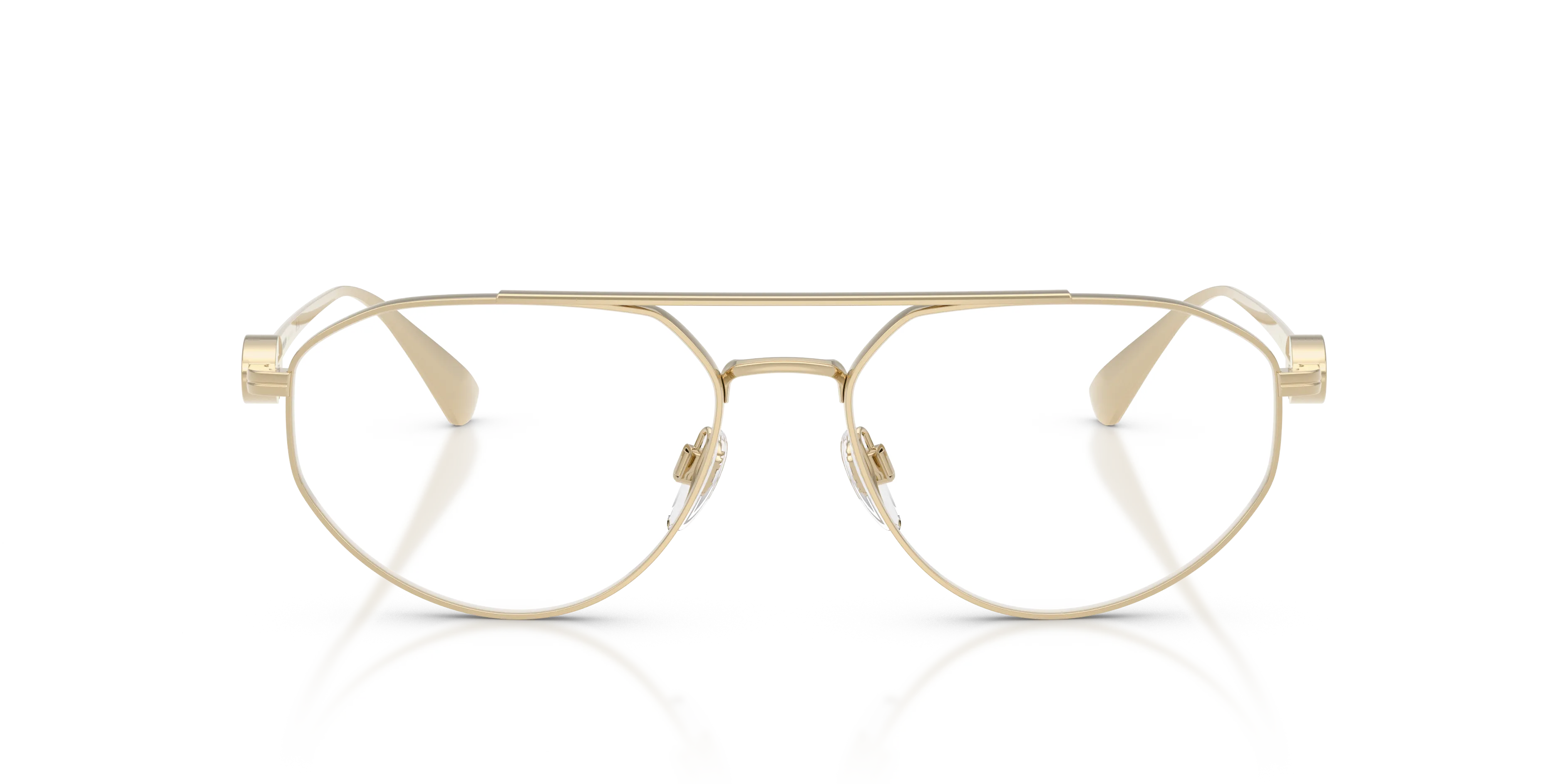 Burberry BE1404 1109 Montature da vista Metallo Oro Trasparente Pilot Normale - immagine 3