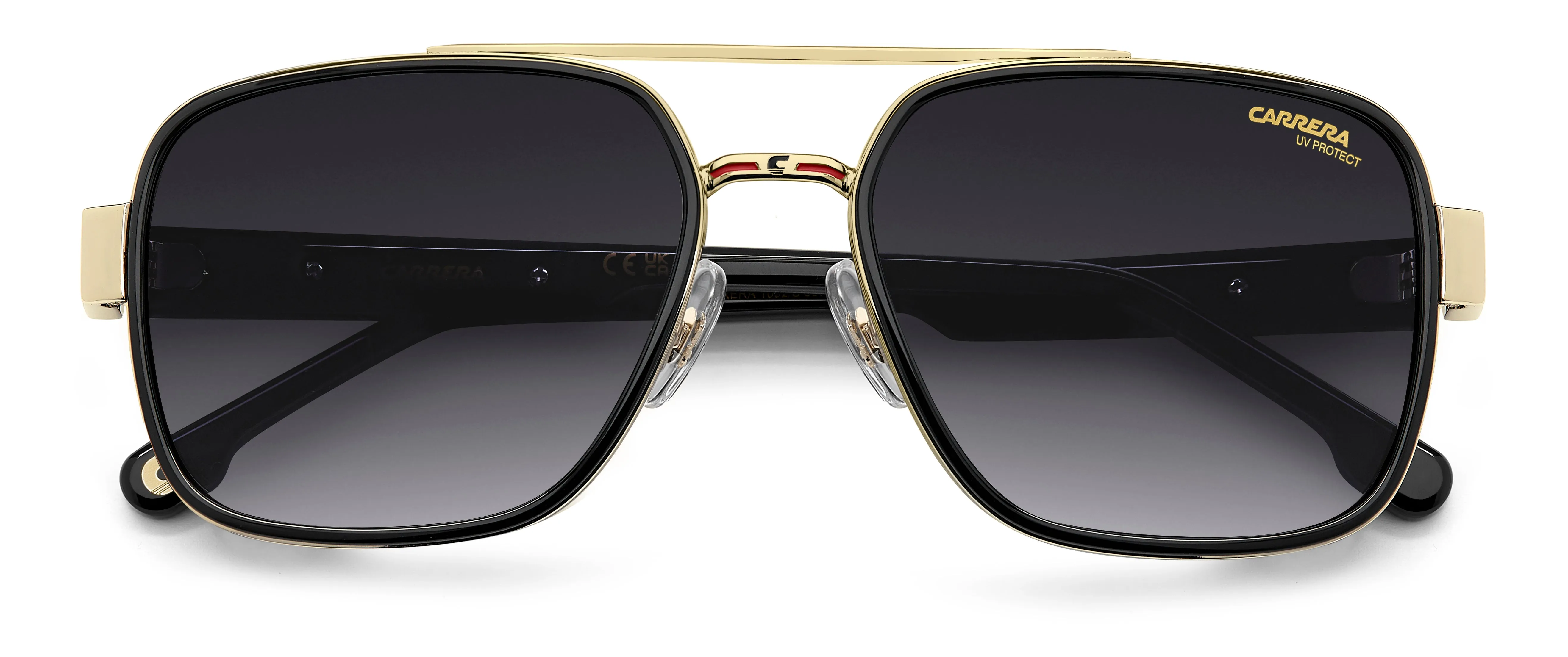 Carrera CARRERA 1092/S 807/9O Occhiali da sole Metallo Nero Grigio Squadrata Normale Sfumato - immagine 3