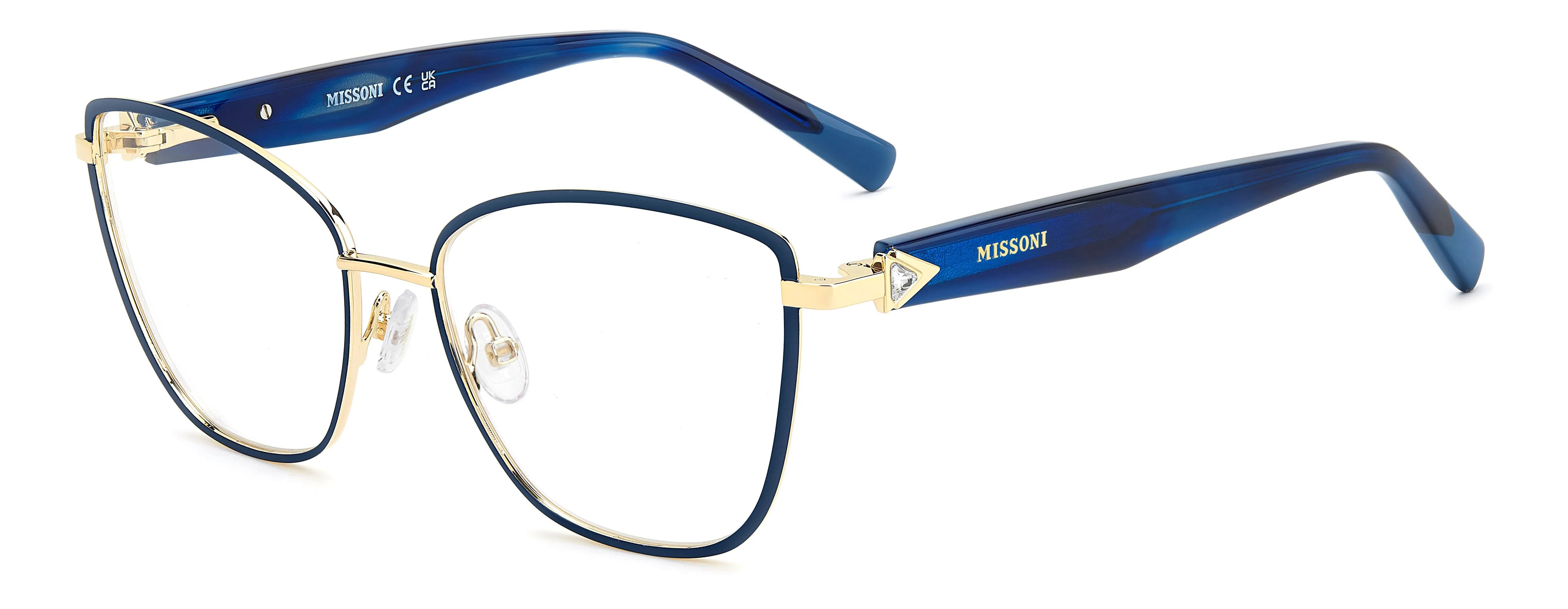 Missoni MIS 0304 LKS Montature da vista Metallo Oro Squadrata Normale - immagine 1