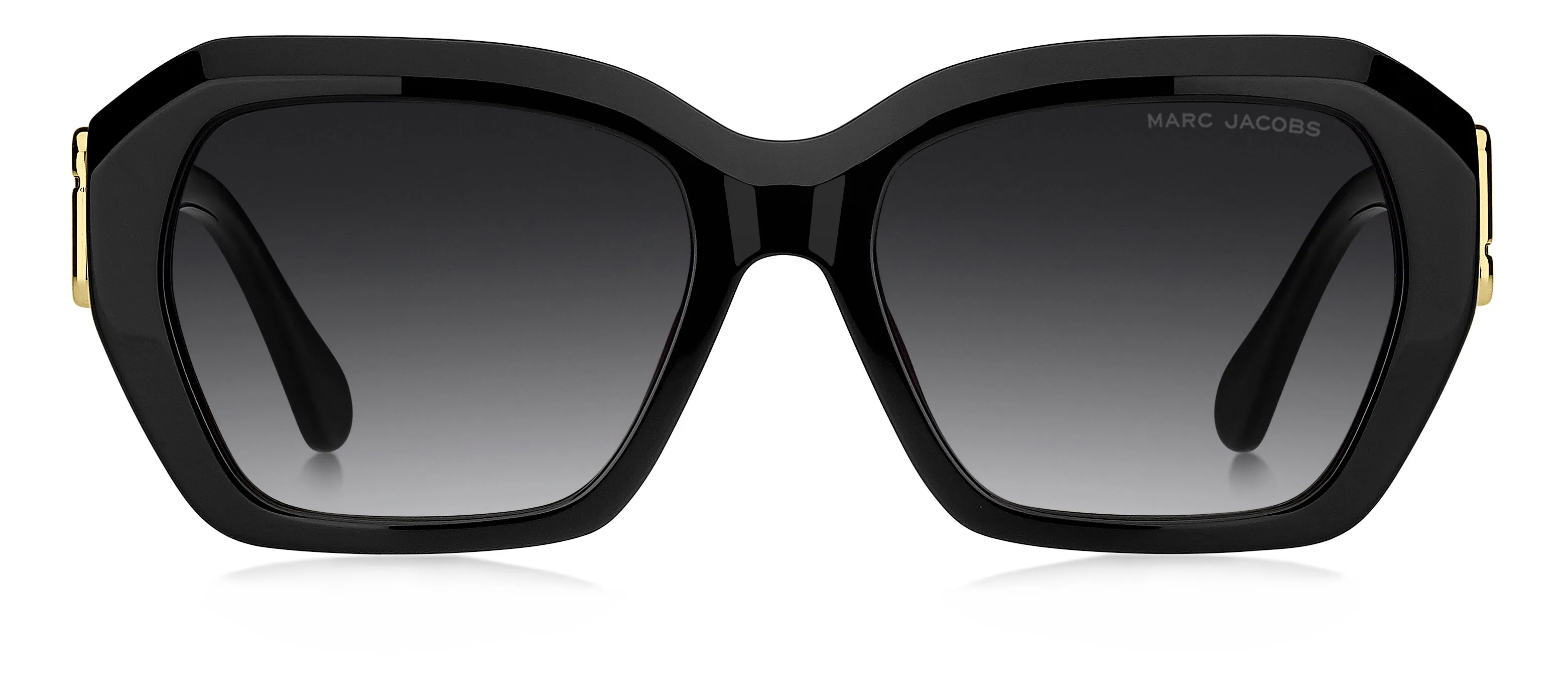 Marc Jacobs MARC 922/S 807/9O Occhiali da sole Acetato Nero Grigio Squadrata Normale Sfumato - immagine 2