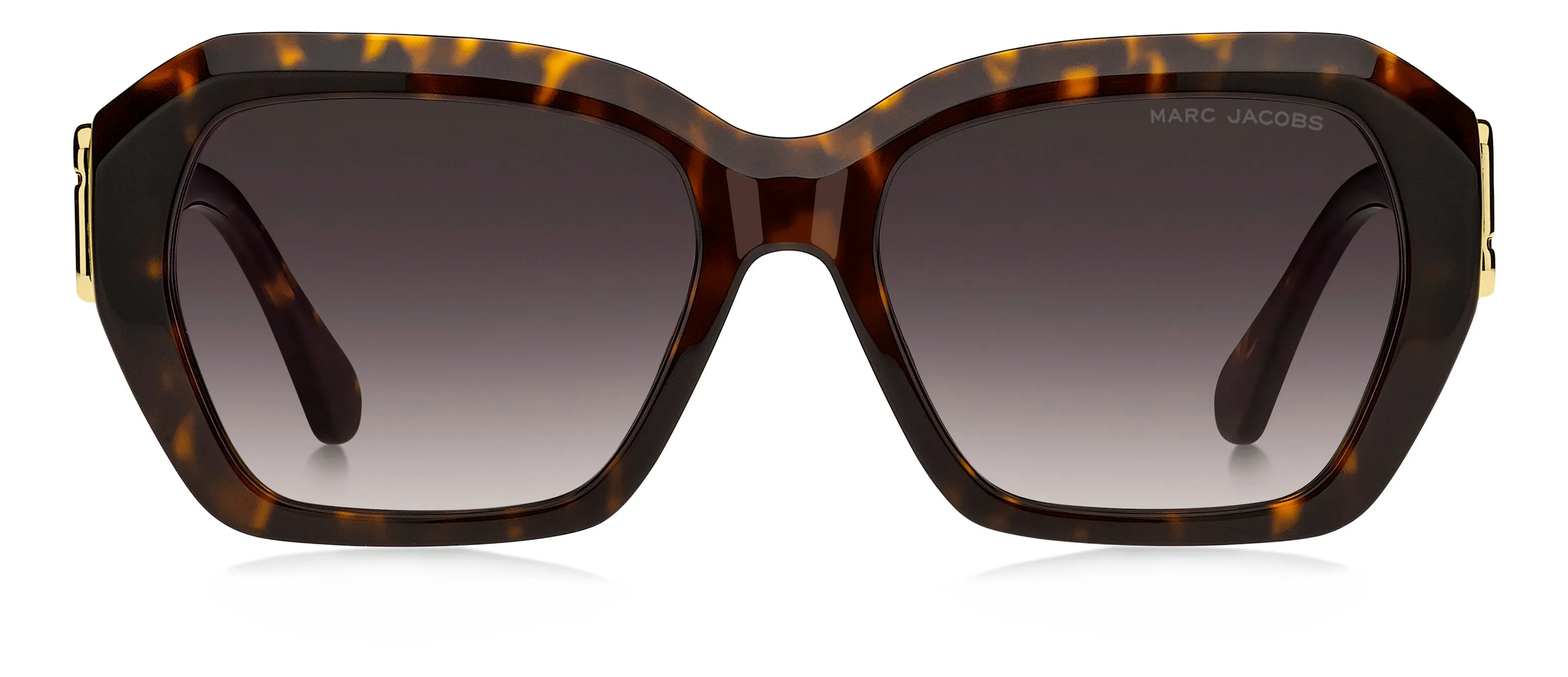 Marc Jacobs MARC 922/S 086/3X Occhiali da sole Acetato Havana Bordeaux Squadrata Normale Sfumato - immagine 2