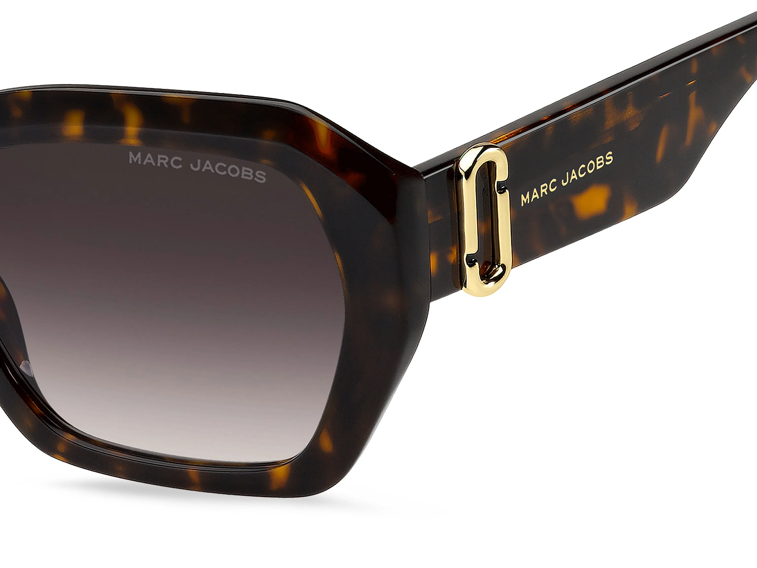 Marc Jacobs MARC 922/S 086/3X Occhiali da sole Acetato Havana Bordeaux Squadrata Normale Sfumato - immagine 3