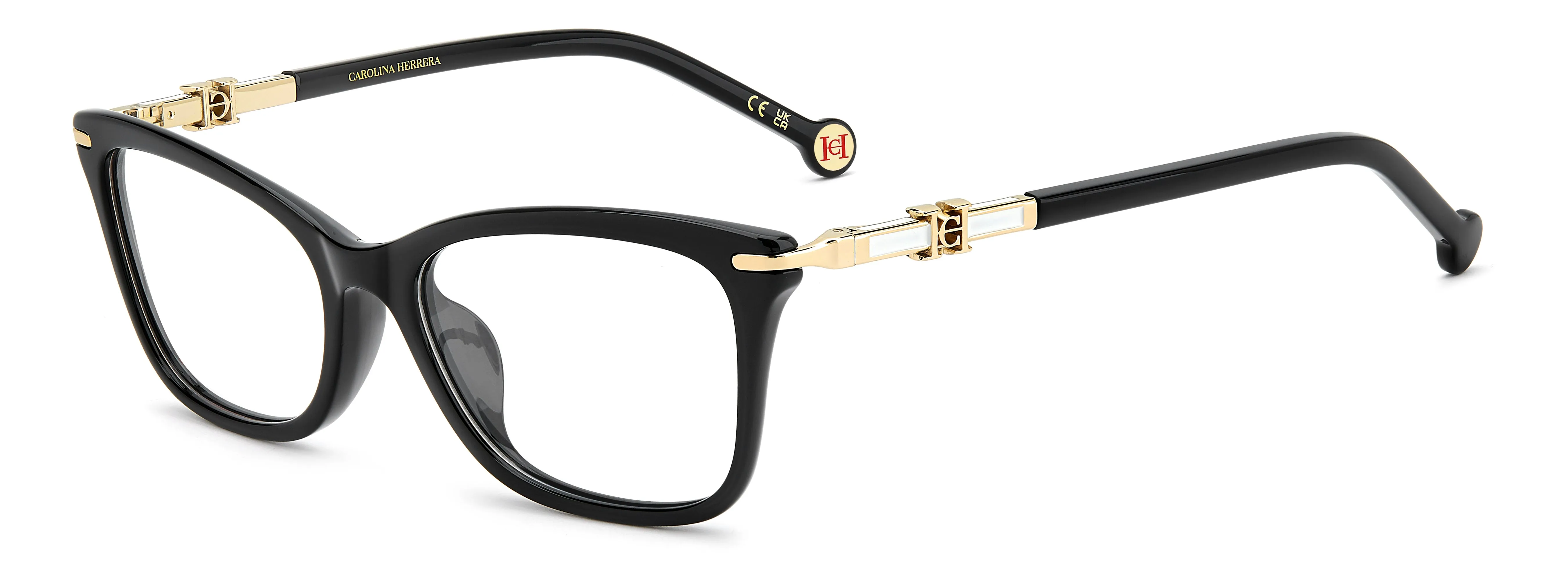 Carolina Herrera HER 0423/G 807 Montature da vista Acetato Nero Squadrata Normale - immagine 1