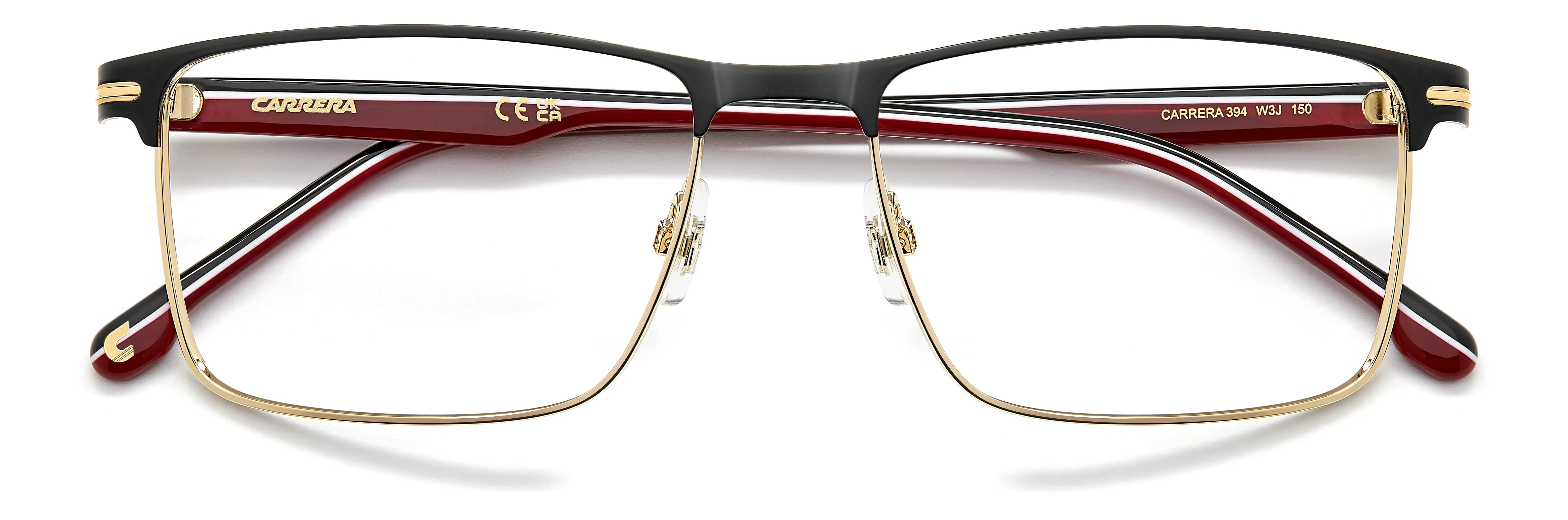 Carrera CARRERA 394 W3J Montature da vista Metallo Oro Squadrata Normale - immagine 3