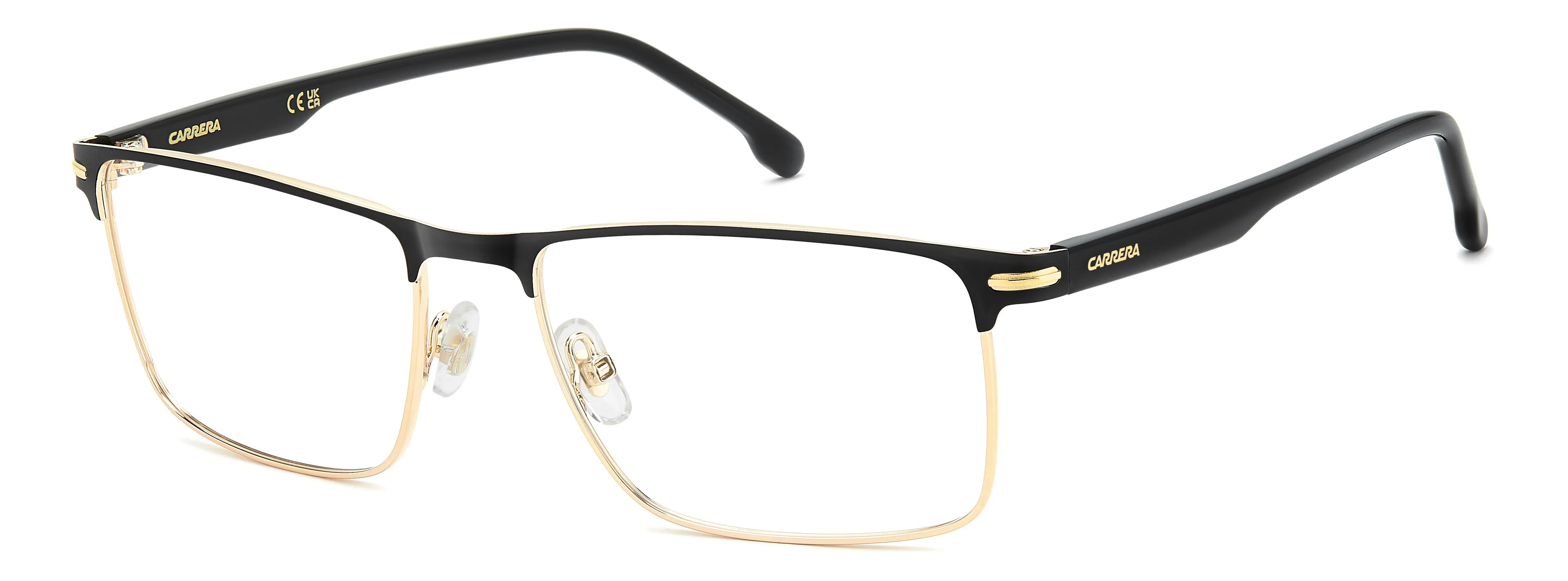 Carrera CARRERA 394 RHL Montature da vista Metallo Oro Squadrata Normale - immagine 1