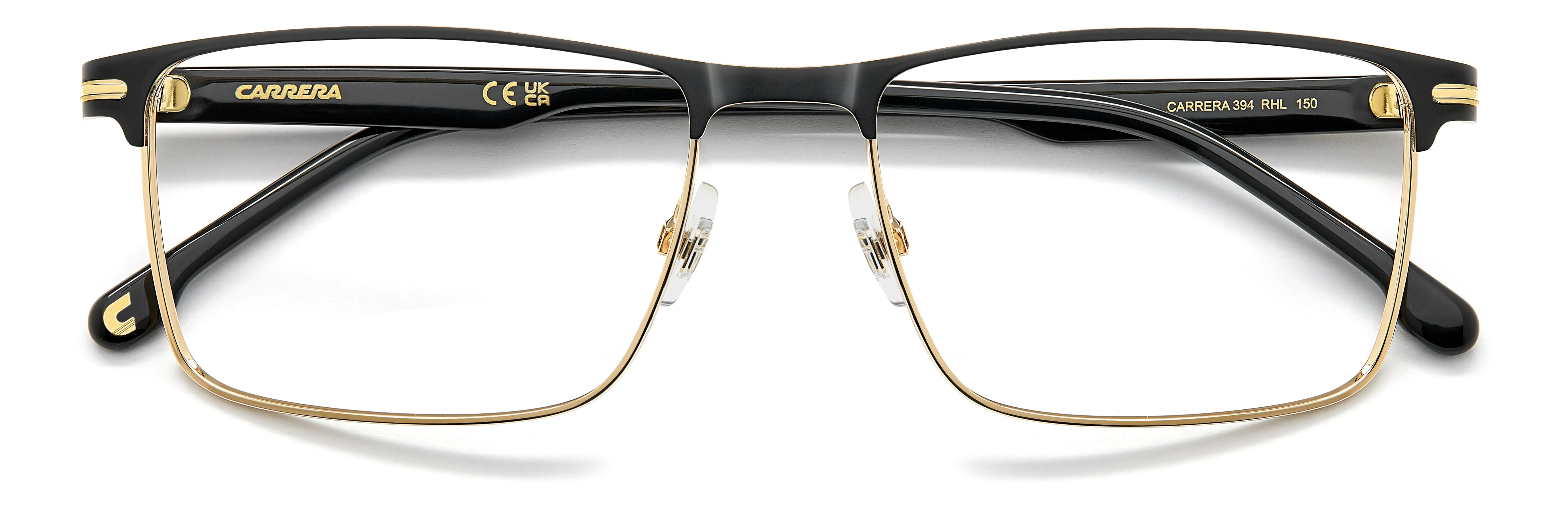 Carrera CARRERA 394 RHL Montature da vista Metallo Oro Squadrata Normale - immagine 3