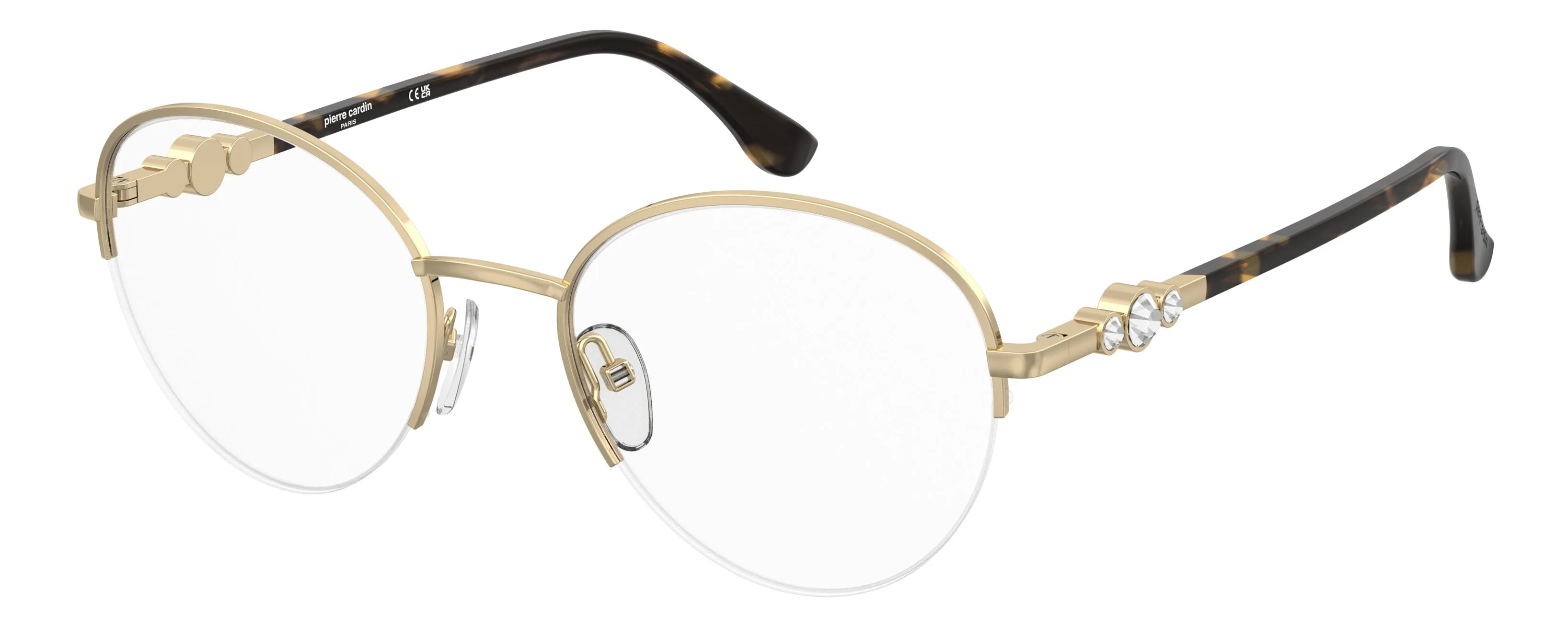 Pierre Cardin P.C. 8935 000 Montature da vista Metallo Oro Pantos Normale - immagine 1