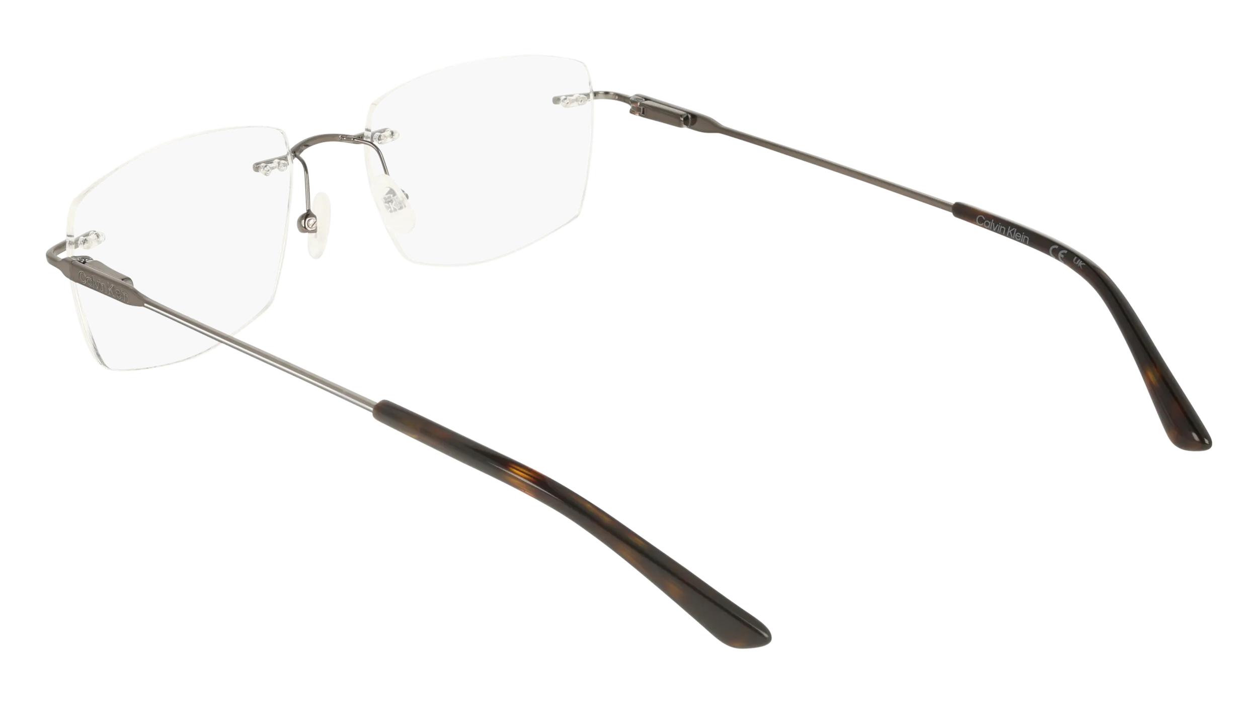 Calvin Klein CK26116I 009 Montature da vista Metallo Canna di fucile Squadrata Normale - immagine 4