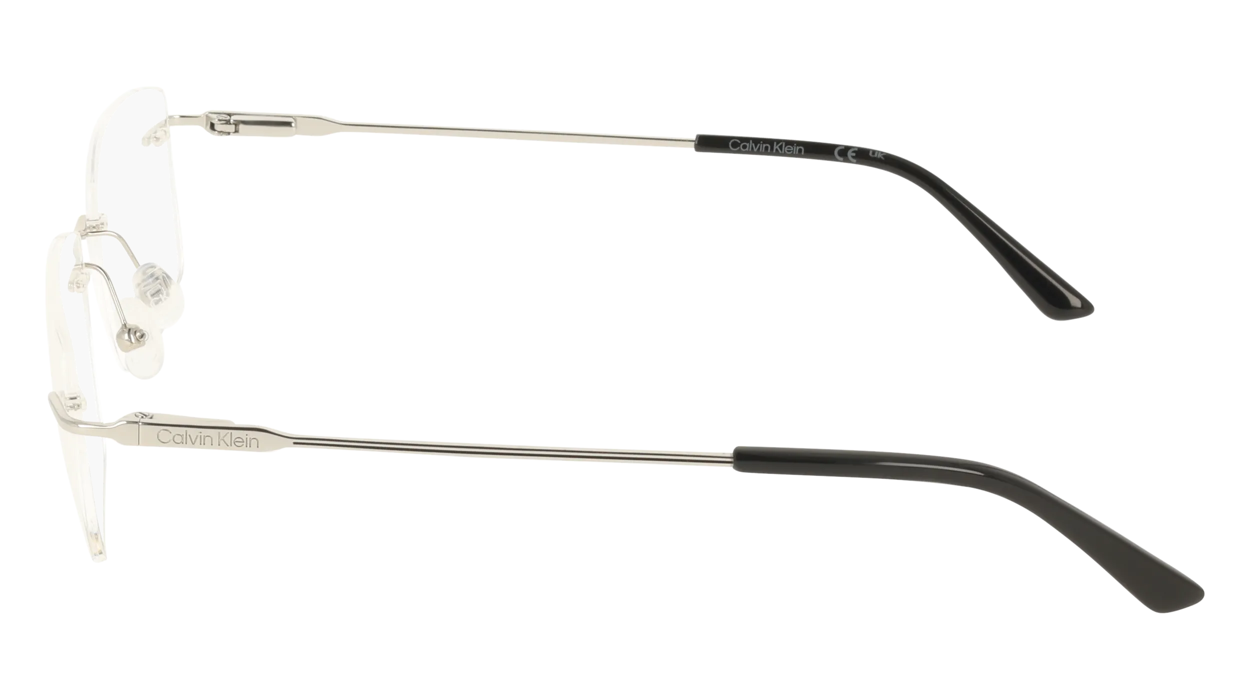 Calvin Klein CK26116I 040 Montature da vista Metallo Argento Squadrata Normale - immagine 3