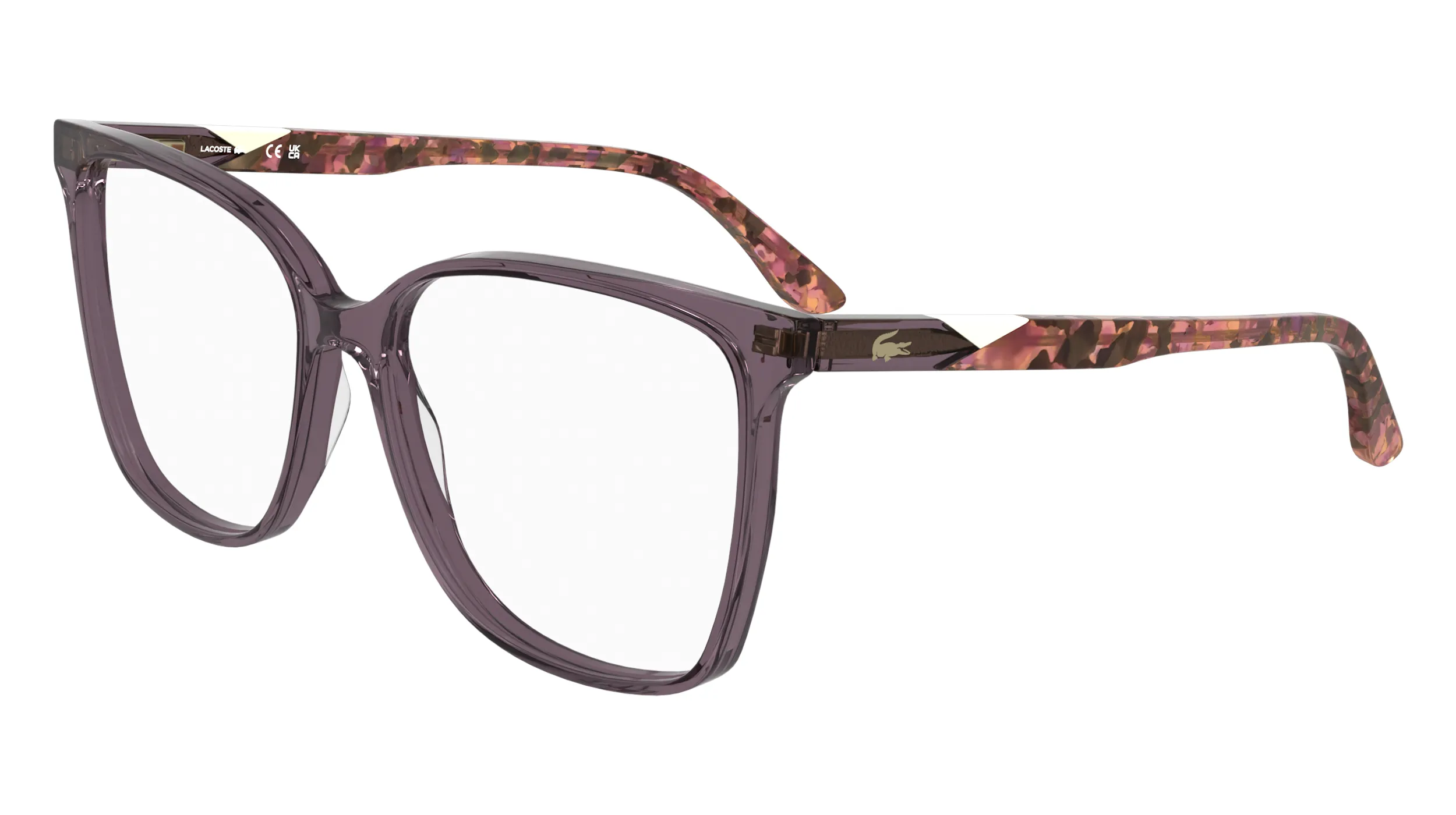 Lacoste L2989 514 Montature da vista Acetato Viola Squadrata Normale - immagine 1