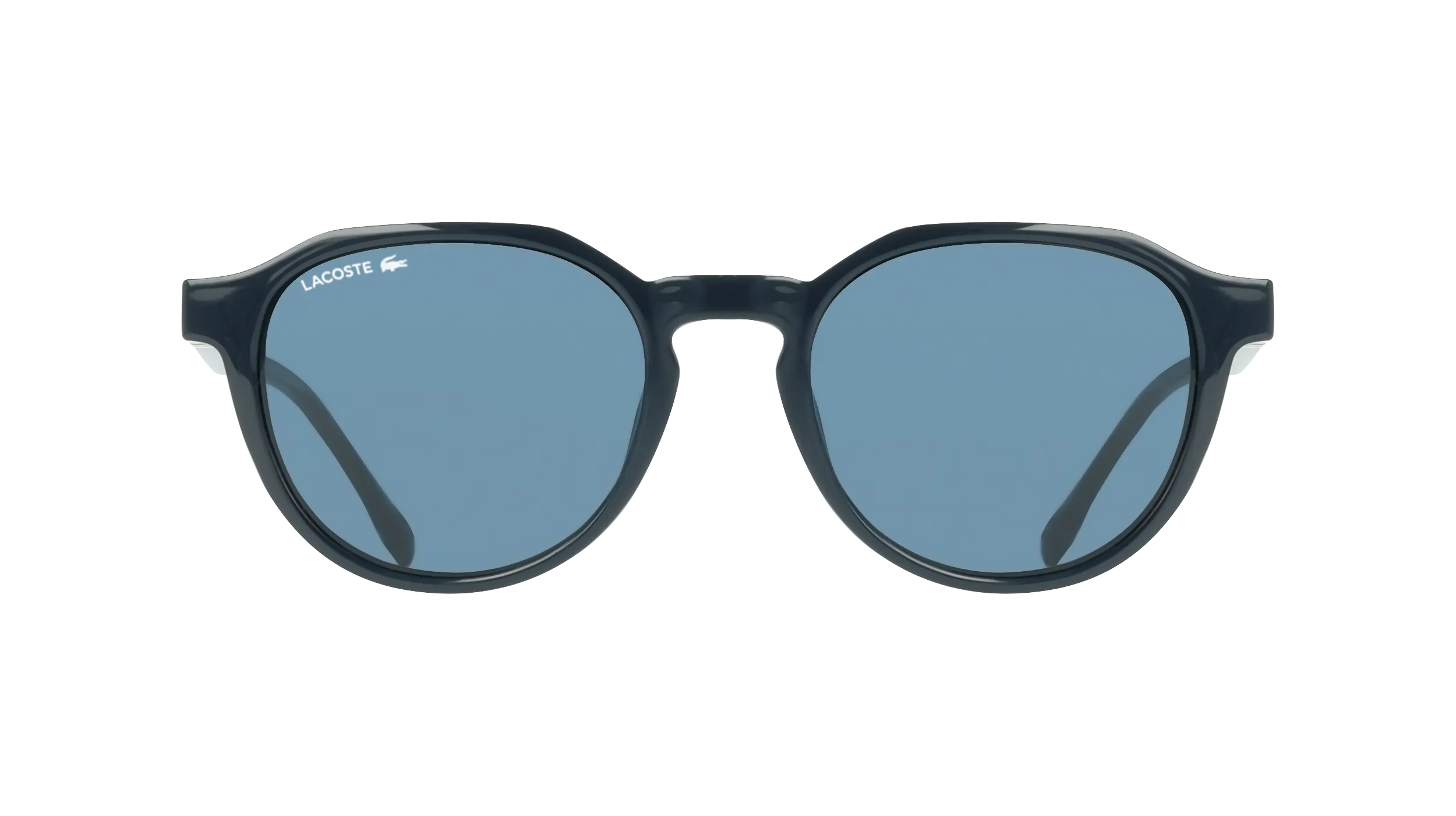 Lacoste L4008 CLIP 410 Occhiali da sole Bio-iniettato Blu Blu Squadrata Normale - immagine 2