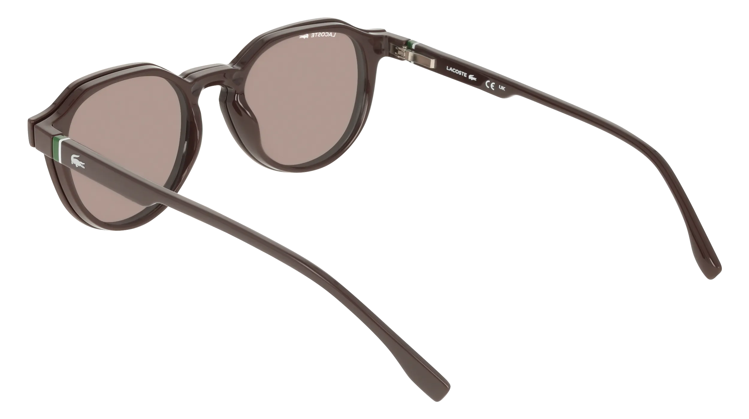 Lacoste L4008 CLIP 503 Occhiali da sole Bio-iniettato Rosso Rosso Squadrata Normale - immagine 4