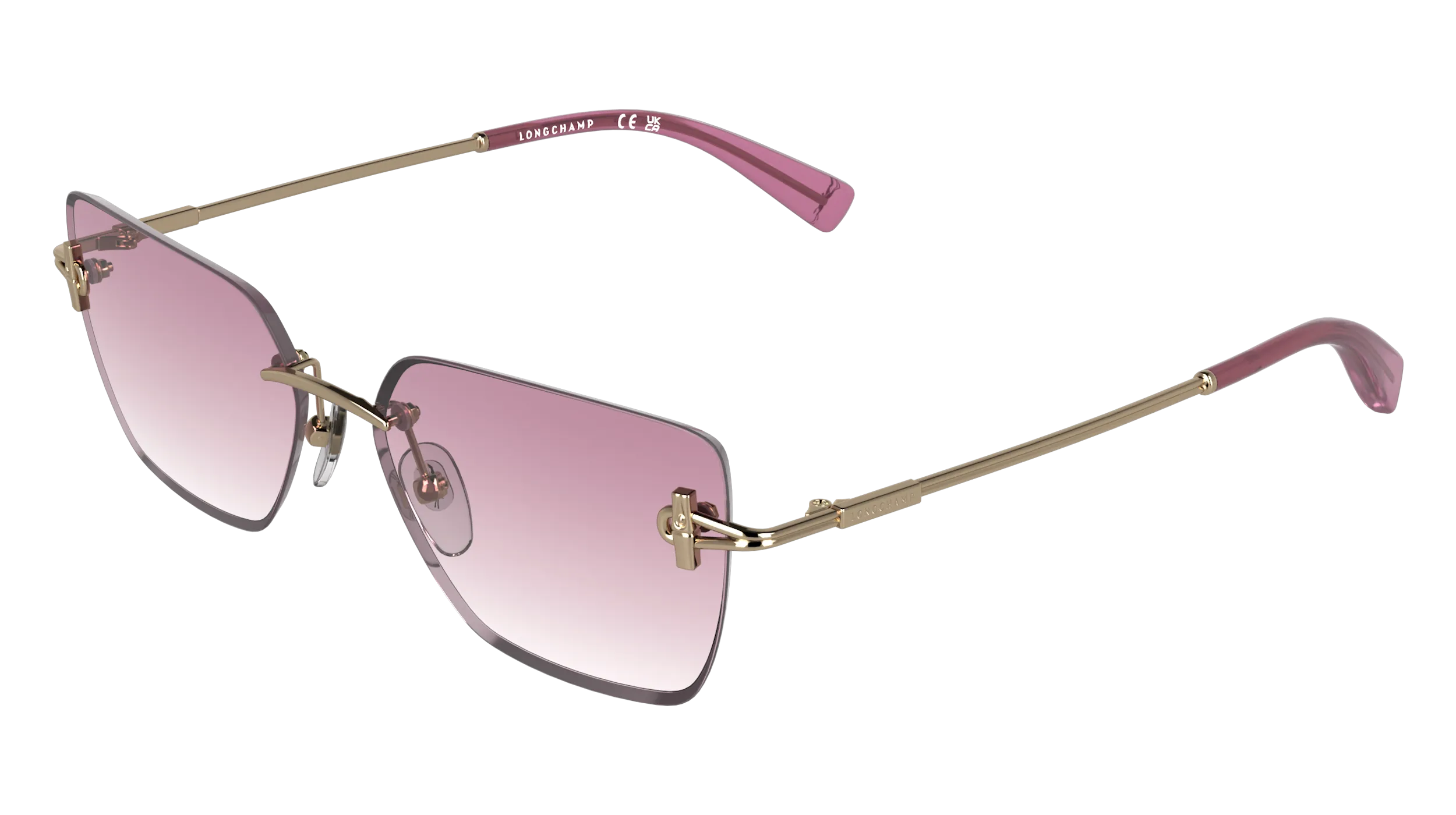LONGCHAMP LO197S 774 Occhiali da sole Metallo Squadrata Normale - immagine 1