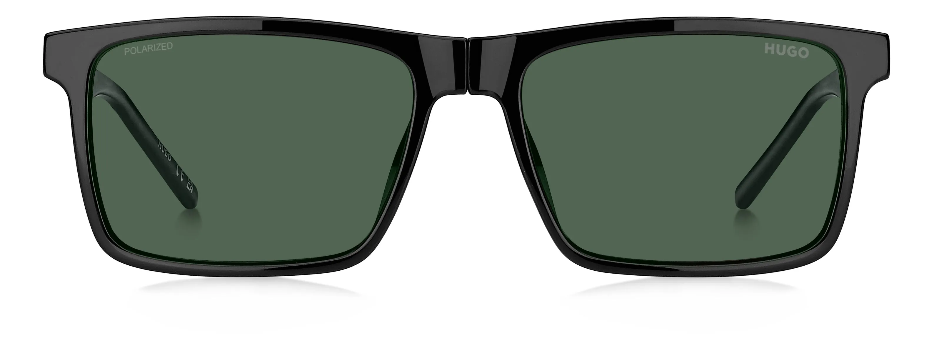 Hugo Boss HG 1422/G/C 1ED/UC Montature da vista Eco-poliammide Verde Verde Squadrata Polarizzata - immagine 2