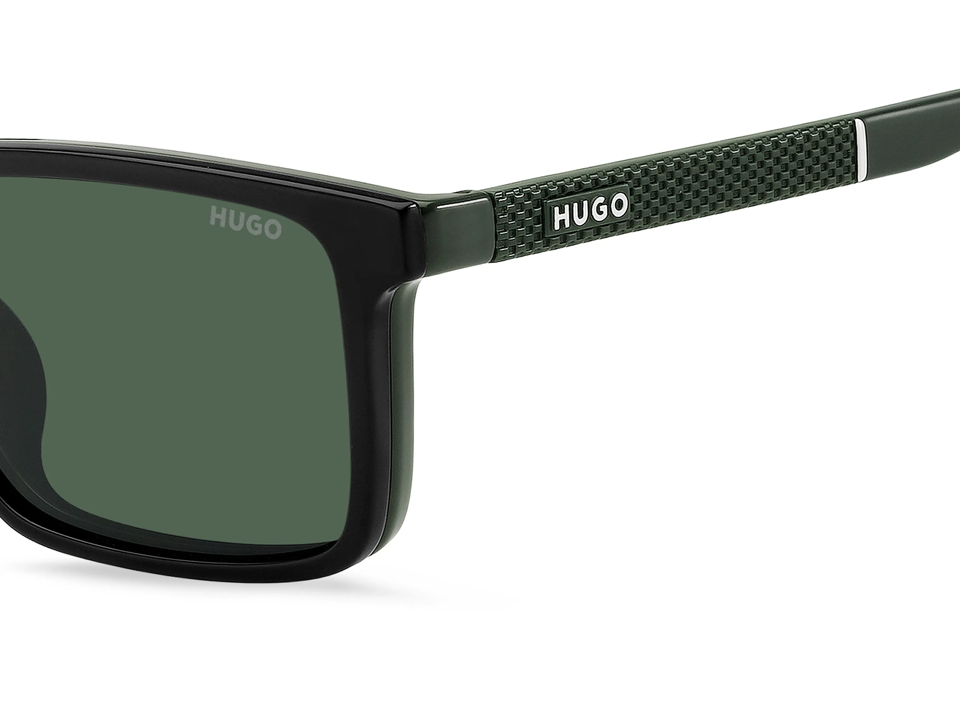 Hugo Boss HG 1422/G/C 1ED/UC Montature da vista Eco-poliammide Verde Verde Squadrata Polarizzata - immagine 4