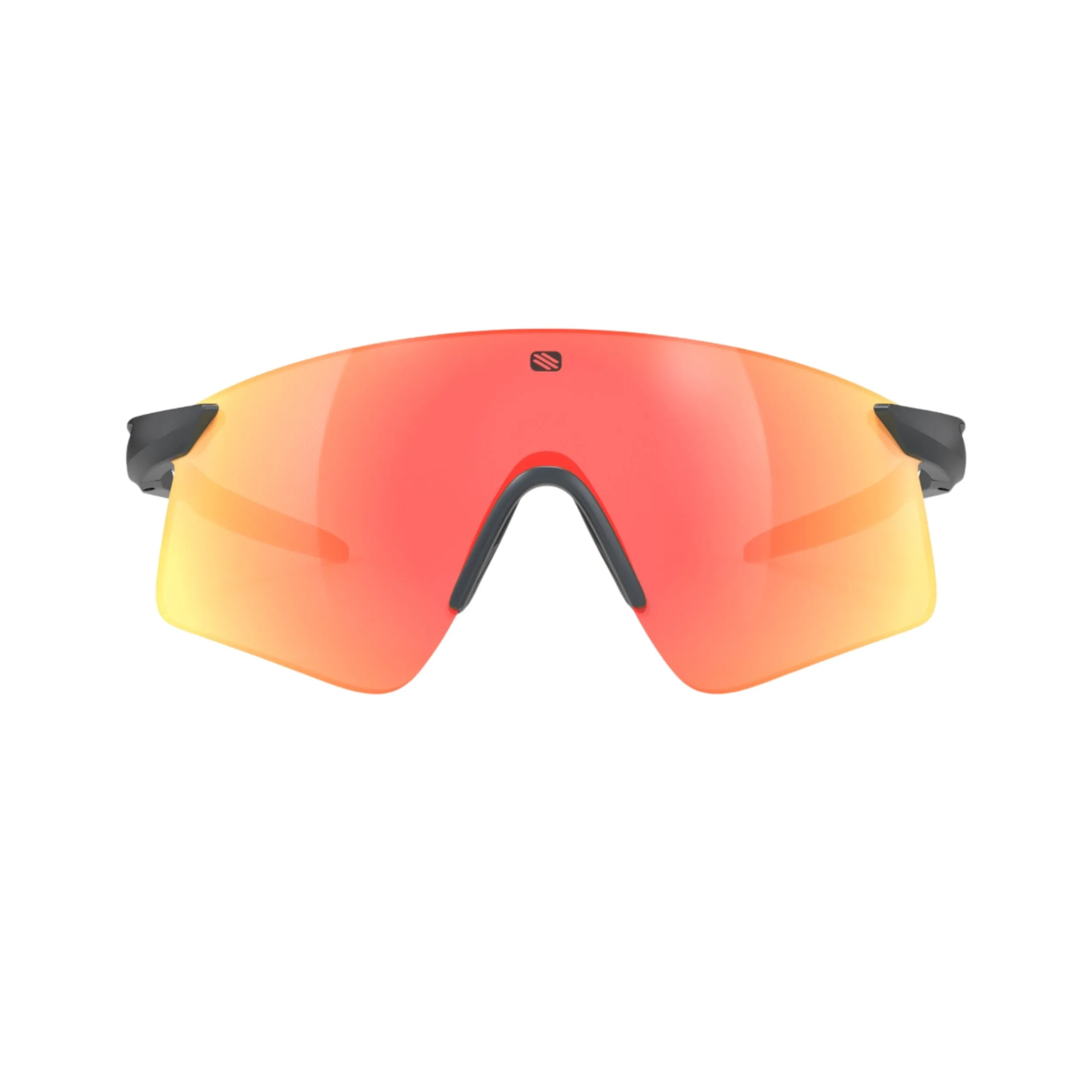 RUDY PROJECT ASTRAL SPHERE METAL TITANIUM MATTE - MLS ORANGE Occhiali da sole Bio Poliammide Grigio Arancione Maschera - immagine 2