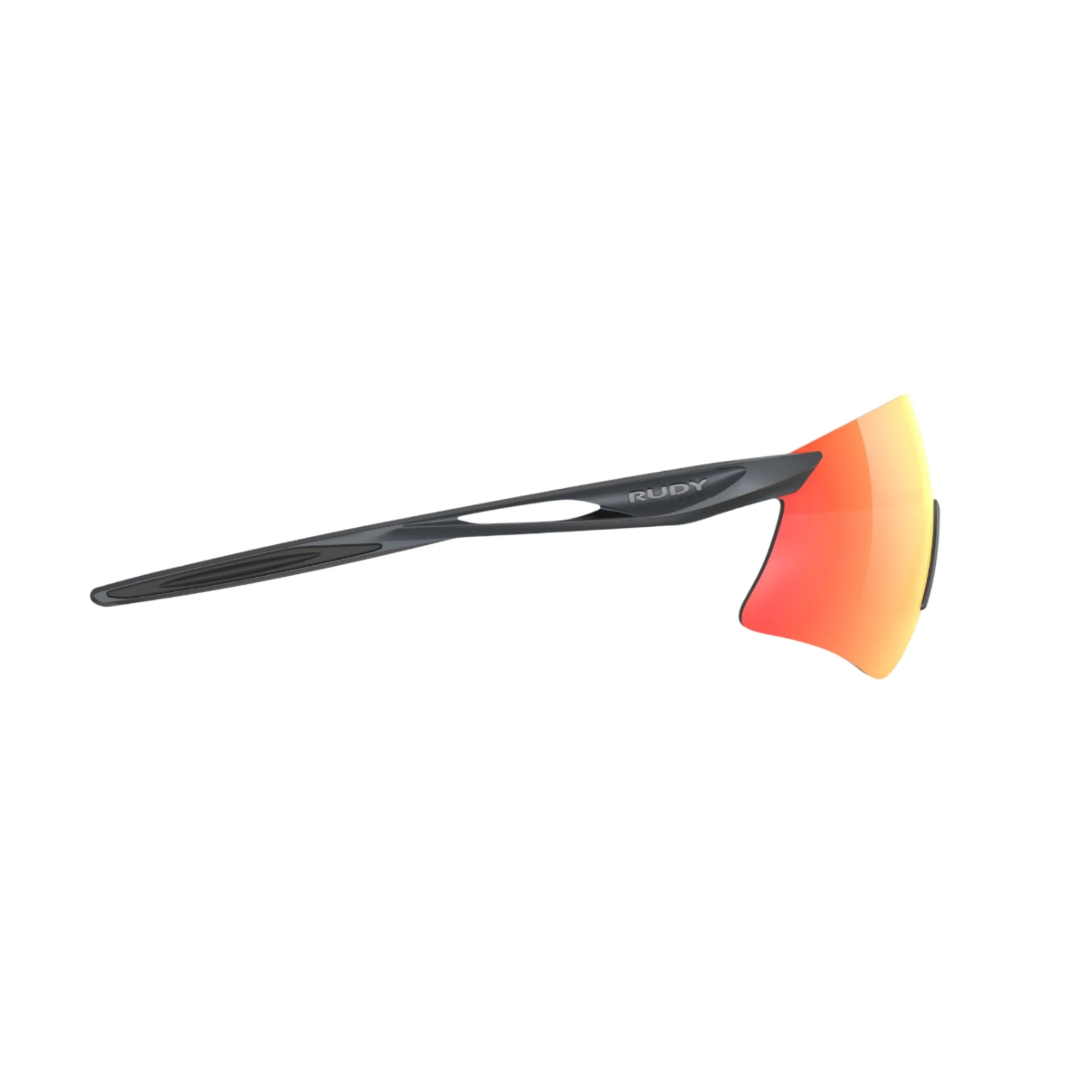 RUDY PROJECT ASTRAL SPHERE METAL TITANIUM MATTE - MLS ORANGE Occhiali da sole Bio Poliammide Grigio Arancione Maschera - immagine 4