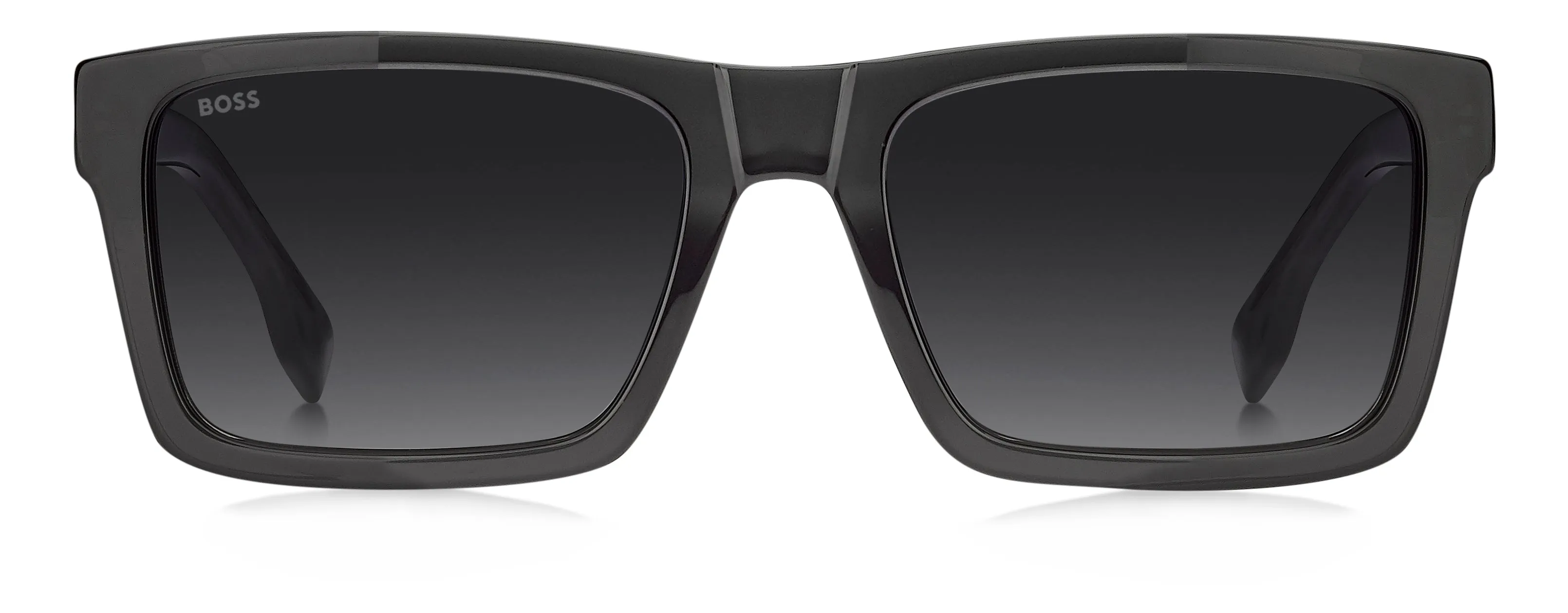 Hugo Boss BOSS 1983/S KB7/9O Occhiali da sole Acetato Grigio Grigio Squadrata Normale Sfumato - immagine 2