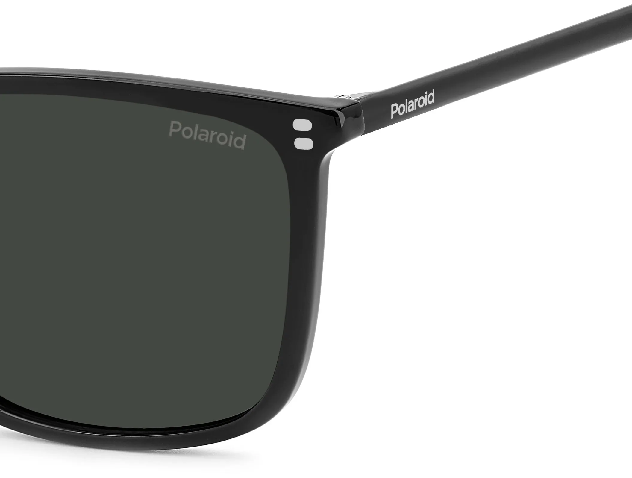 Polaroid PLD 4210/S/X 807/M9 Occhiali da sole Policarbonato Nero Grigio Squadrata Polarizzata - immagine 4