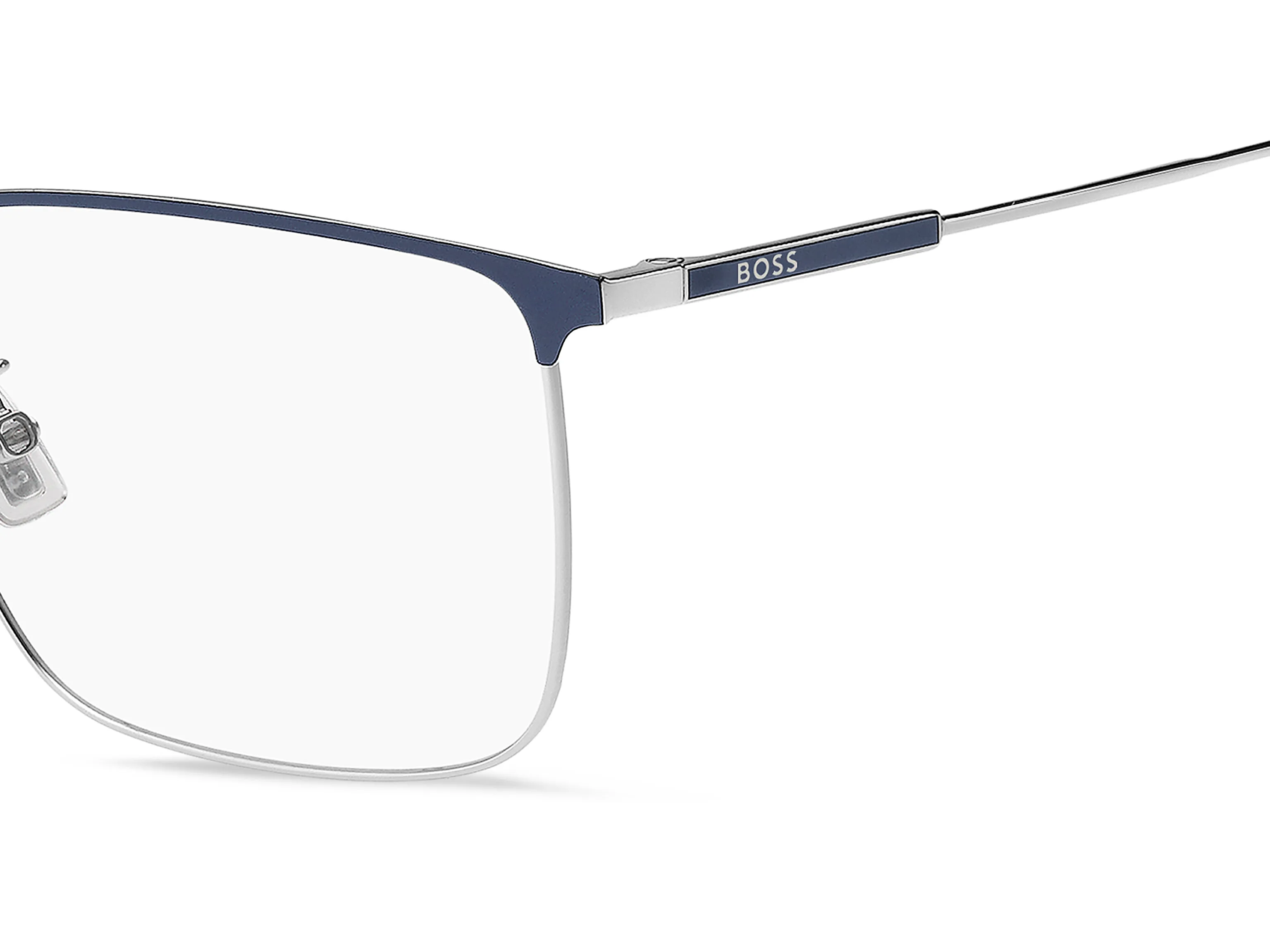 Hugo Boss BOSS 1996/G FLL Montature da vista Titanio Blu Squadrata Normale - immagine 3
