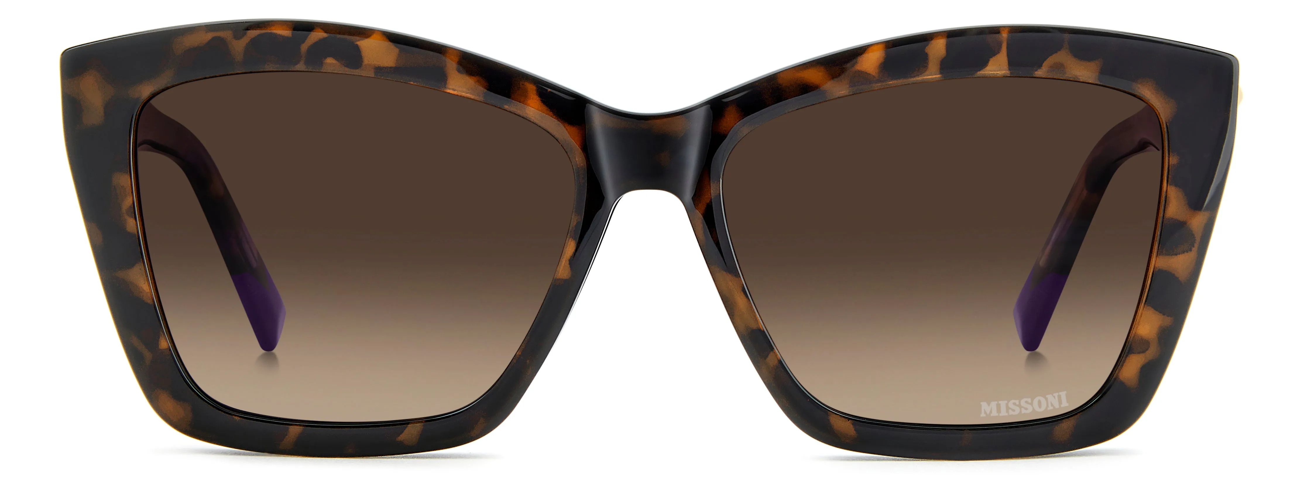 Missoni MIS 0271/C 086/LA Montature da vista Polyamide Havana Marrone Cat Eye Polarizzata Sfumato - immagine 2