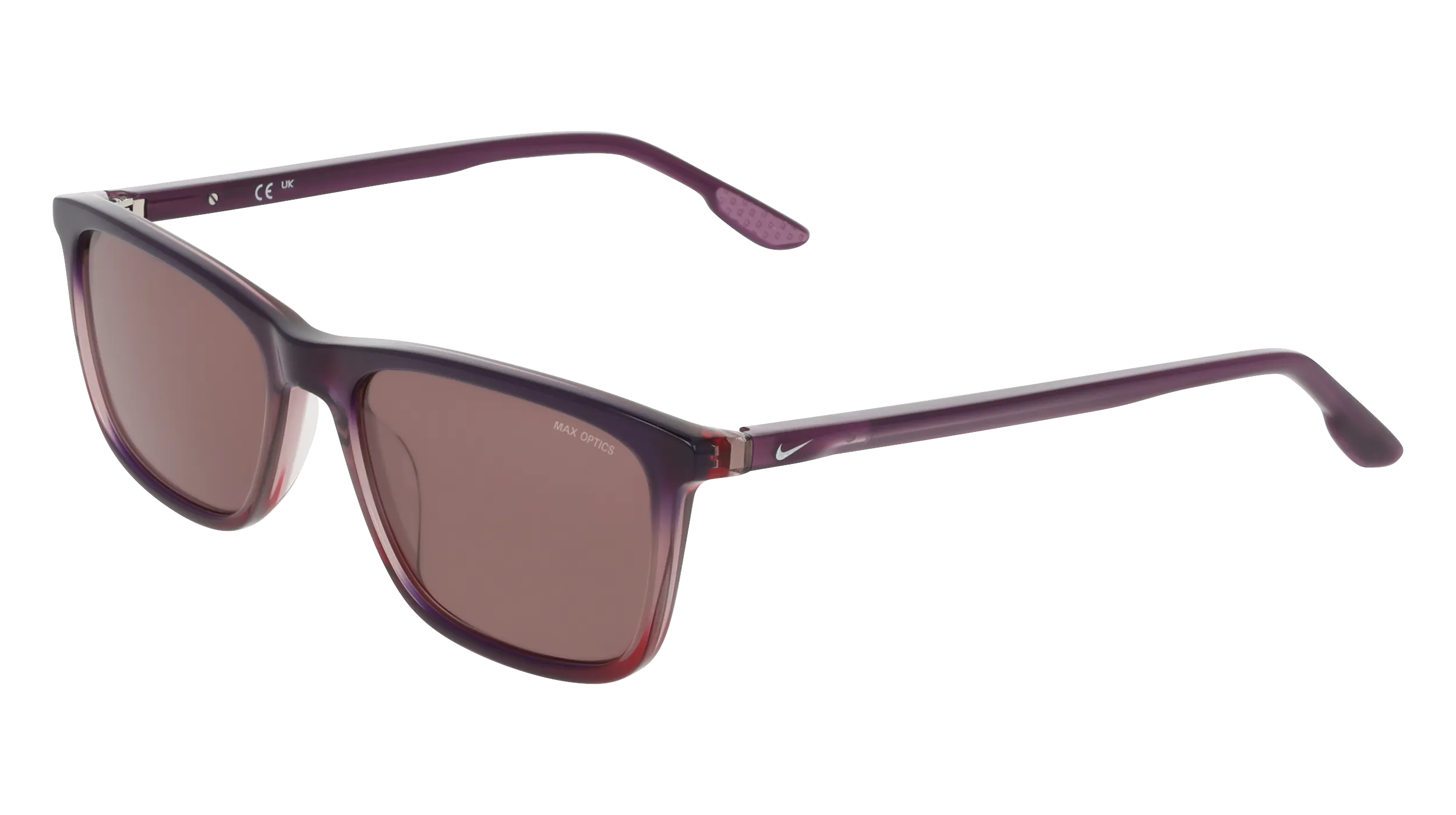Nike NIKE ECLIPSE RAY IZ5852X 555 Occhiali da sole Acetato Viola Squadrata Normale - immagine 1