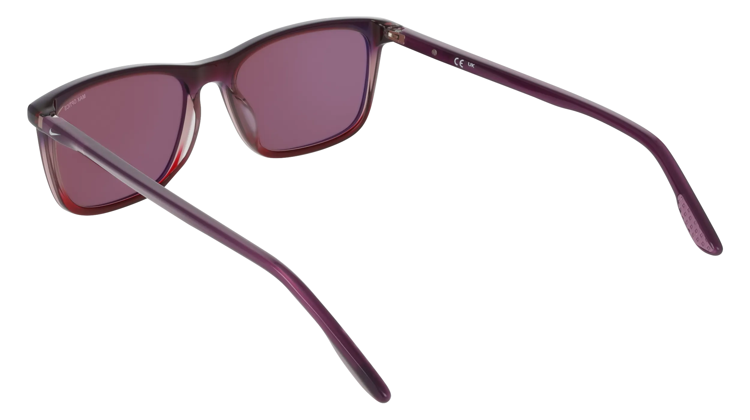Nike NIKE ECLIPSE RAY IZ5852X 555 Occhiali da sole Acetato Viola Squadrata Normale - immagine 4